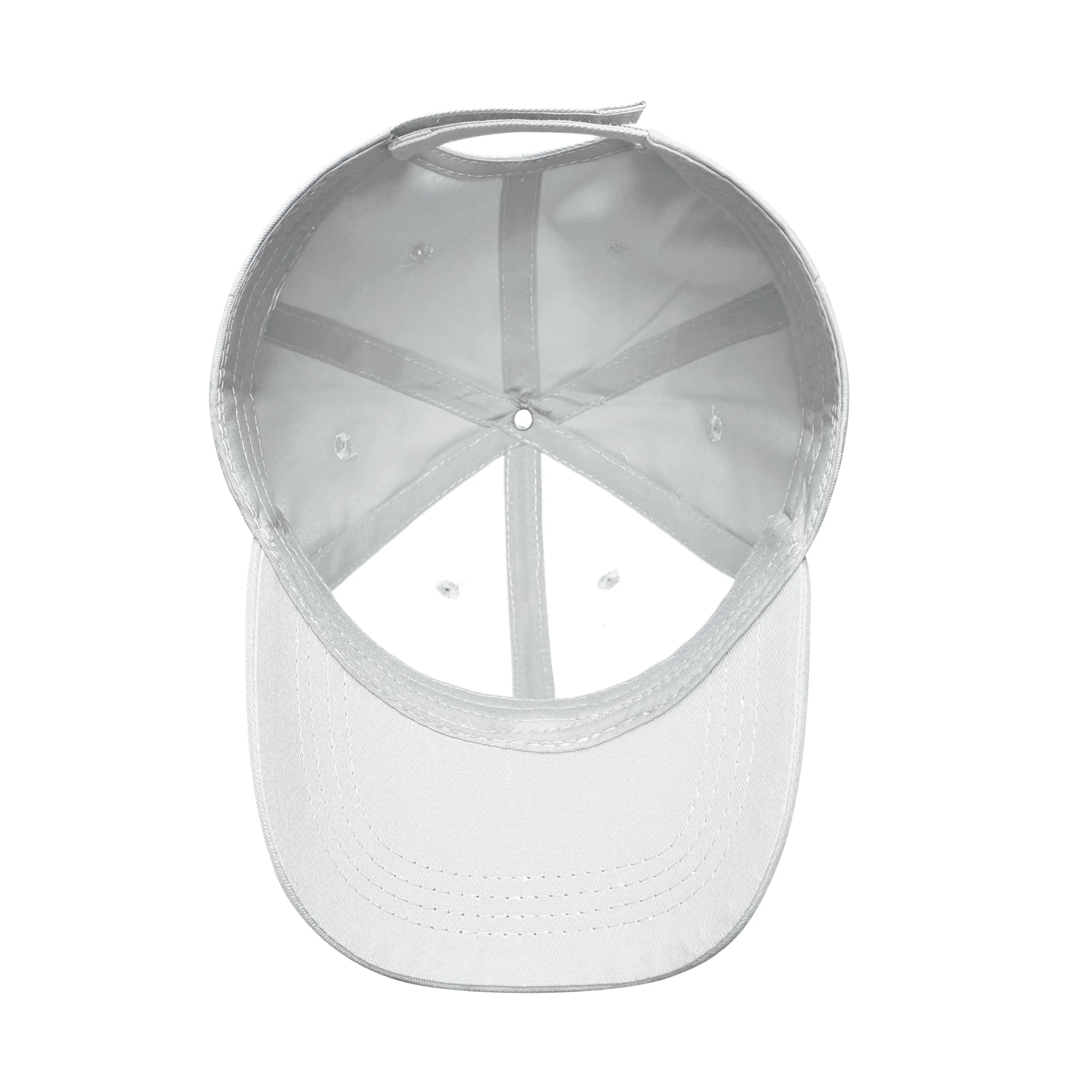 Bella Accessori Cappellino Baseball Regolabile Unisex in Cotone, Bianco - immagine 6
