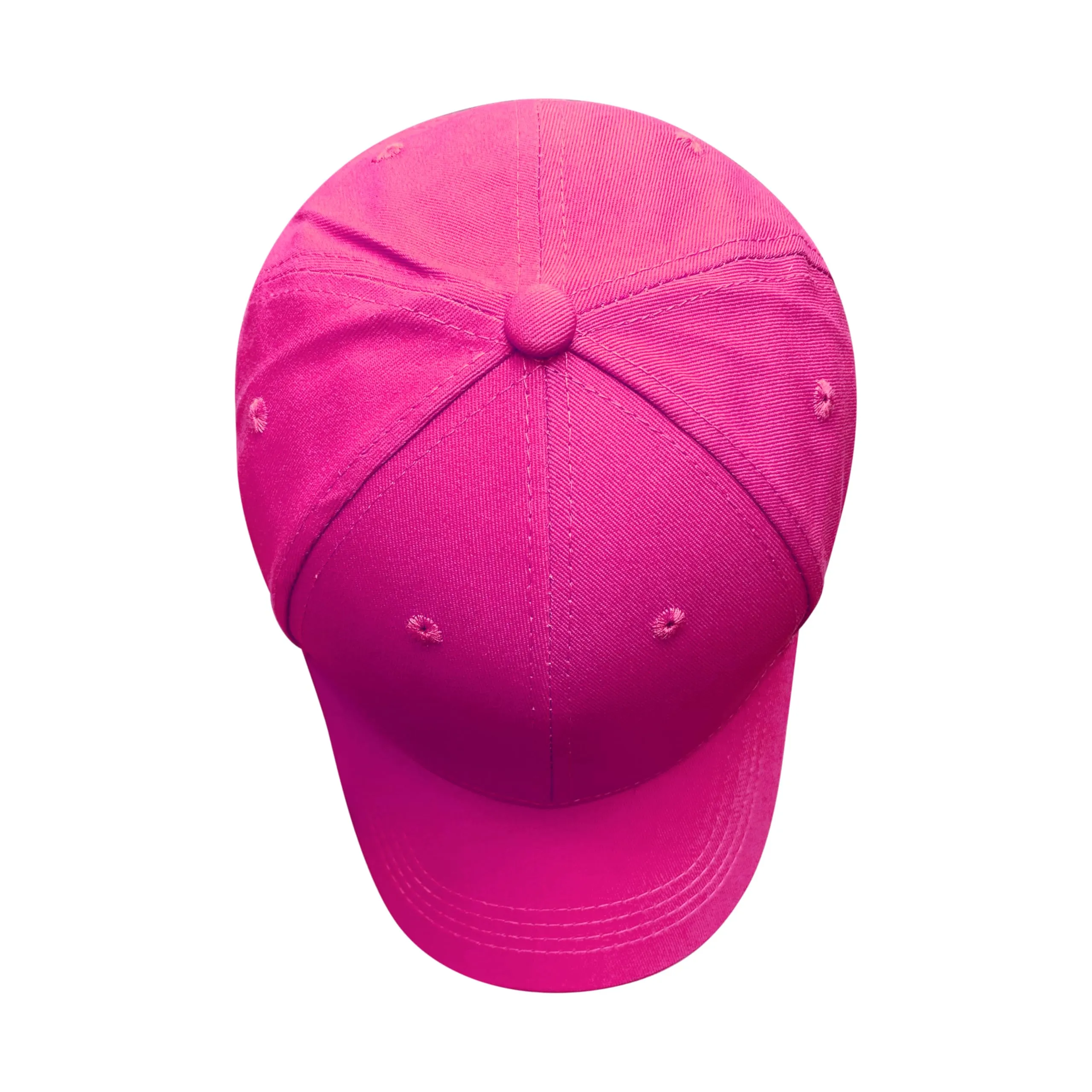 Bella Accessori Cappellino Baseball Regolabile in Cotone Unisex - Fuscia - immagine 3