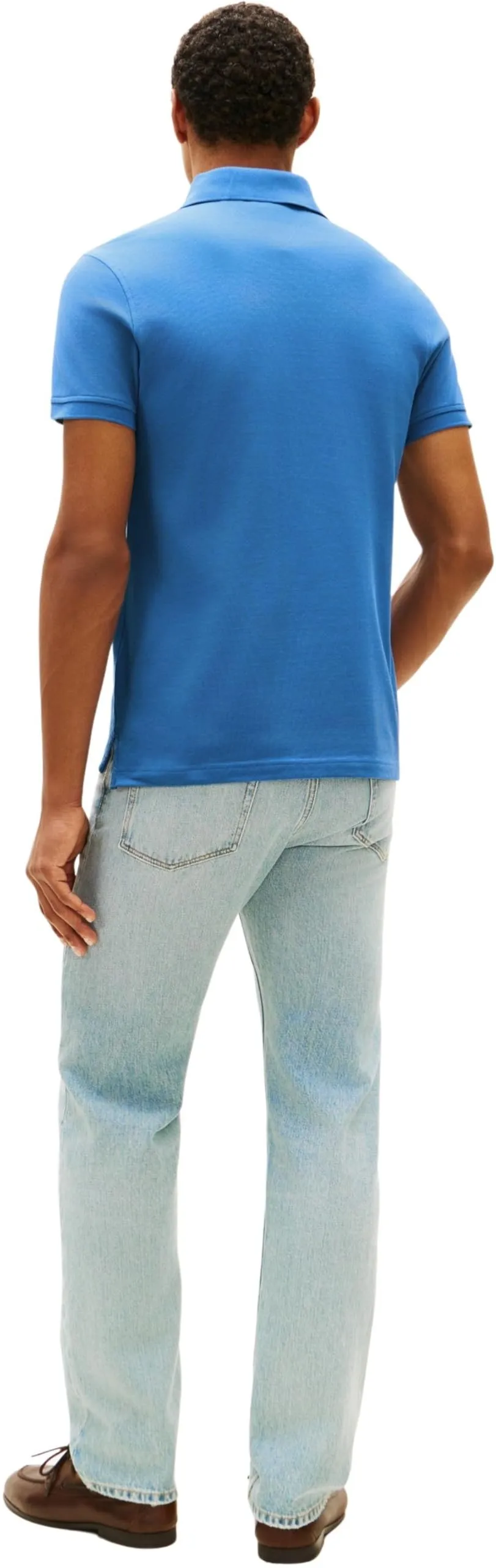 Tommy Hilfiger Polo 1985 Slim Fit, Blue Orbit, XXL - immagine 2