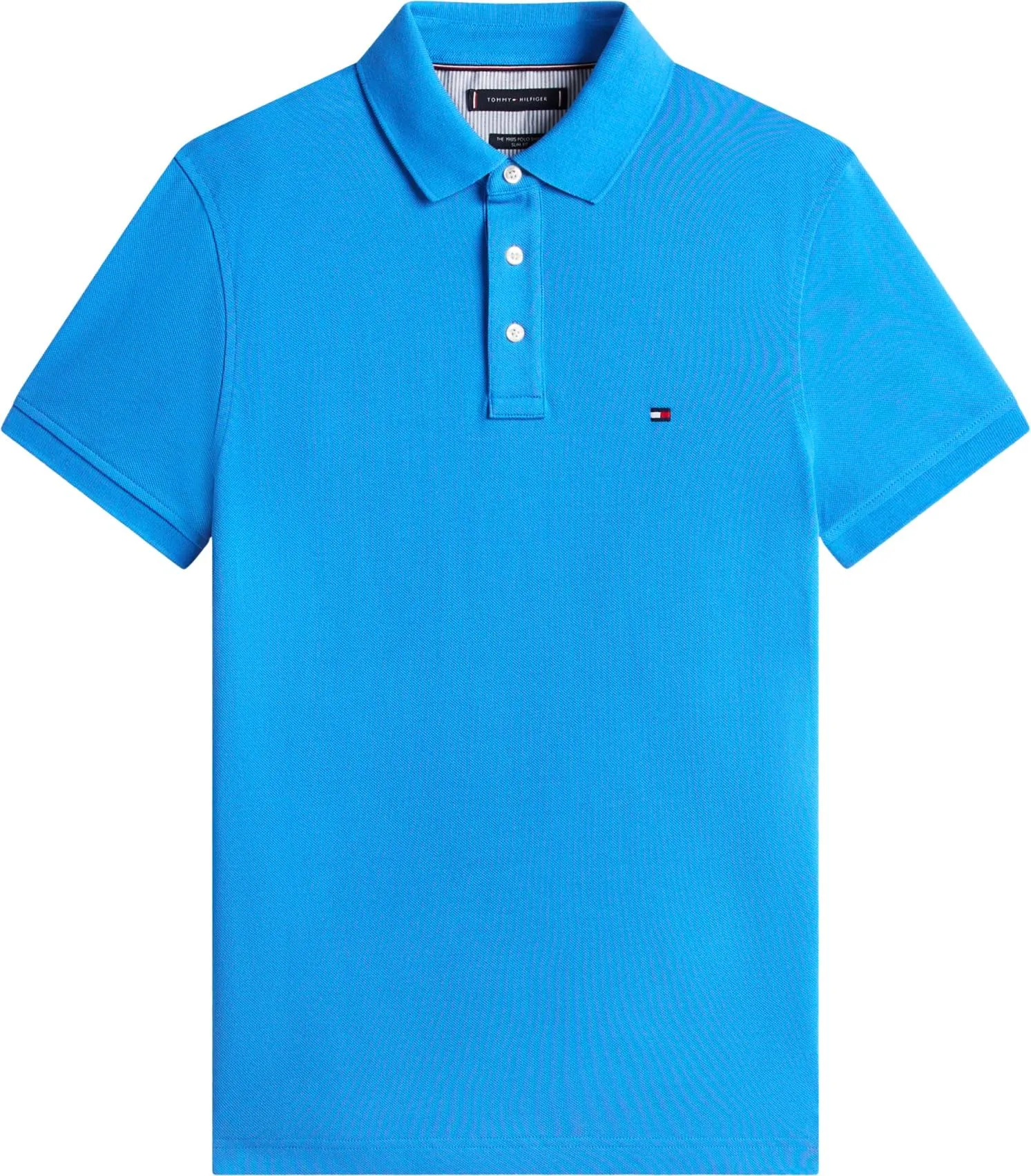 Tommy Hilfiger Polo 1985 Slim Fit, Blue Orbit, XXL - immagine 6