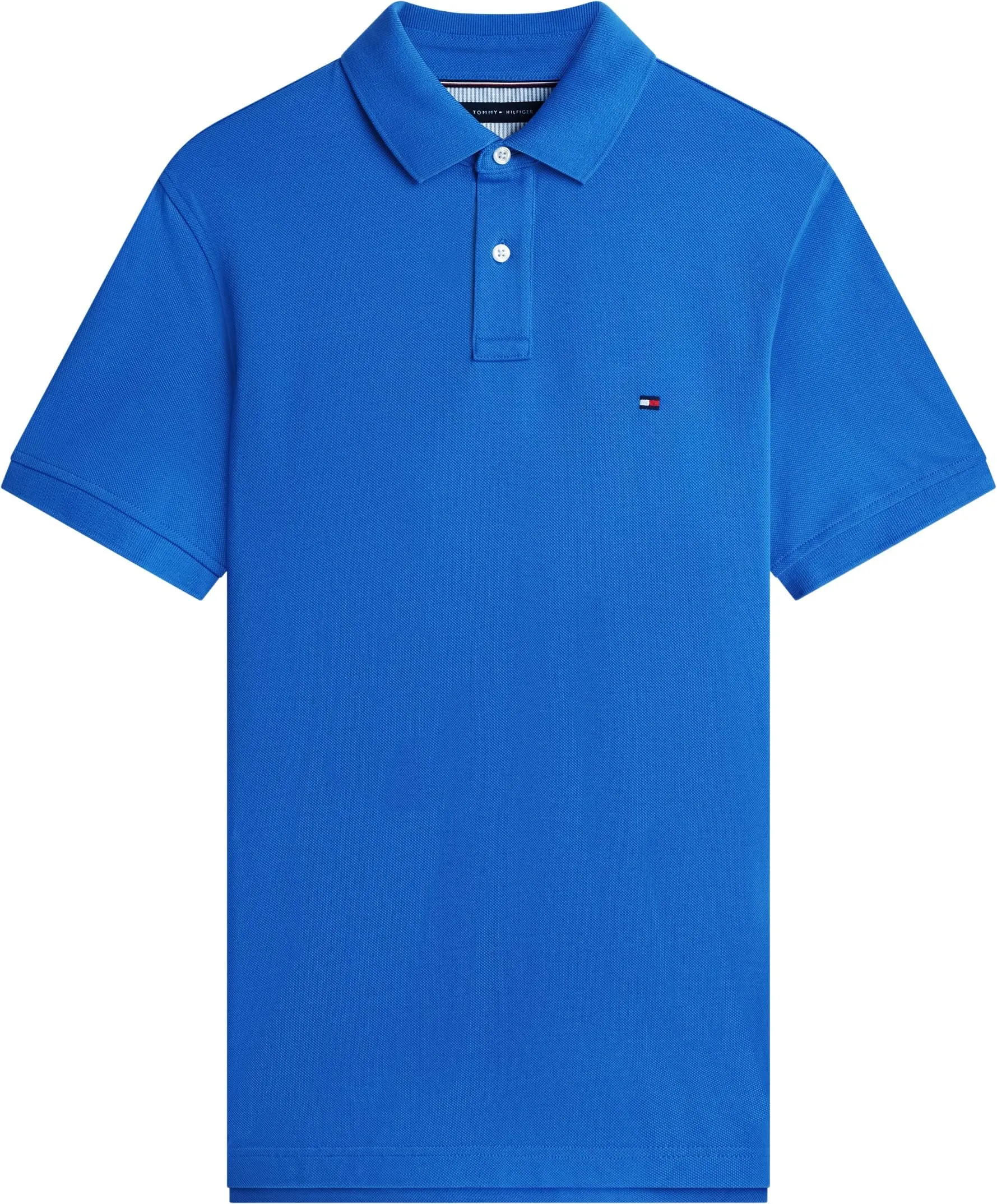 Tommy Hilfiger 1985 Regular Fit Polo Shirt, Blue Orbit, M - immagine 7