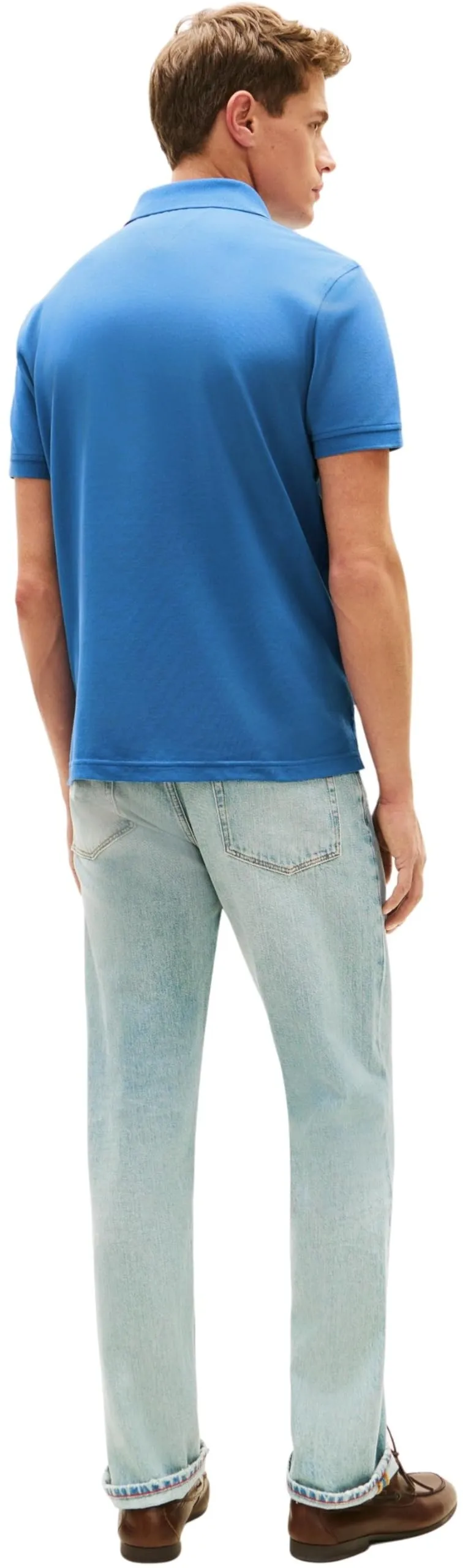 Tommy Hilfiger 1985 Regular Fit Polo Shirt, Blue Orbit, XL - immagine 2