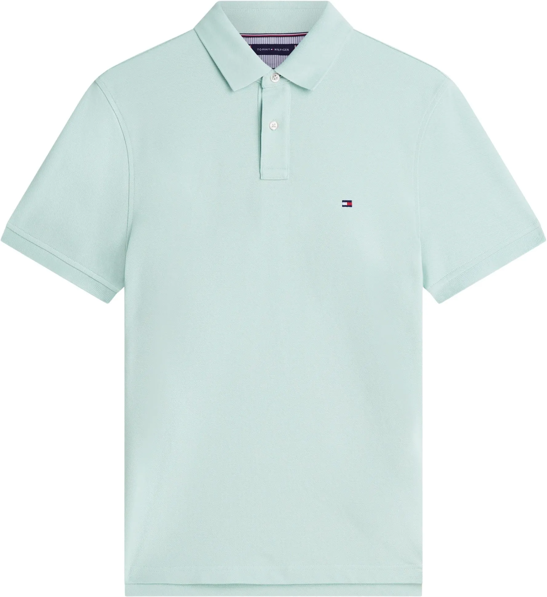 Tommy Hilfiger 1985 Regular Fit Polo Shirt, Crushed Mint, M - immagine 6