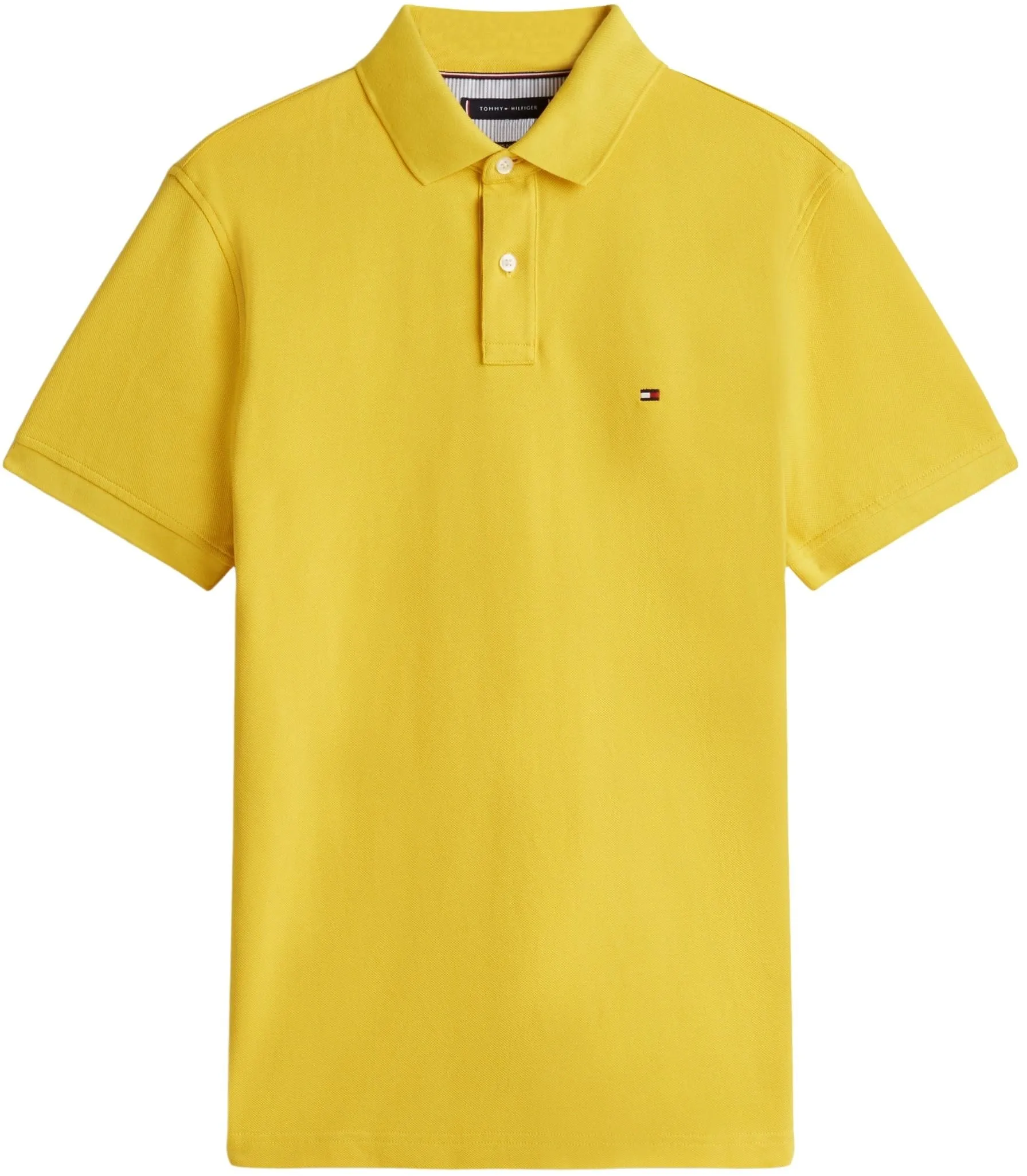 Tommy Hilfiger 1985 Regular Fit Polo Shirt, Morningside Yellow, S - immagine 6
