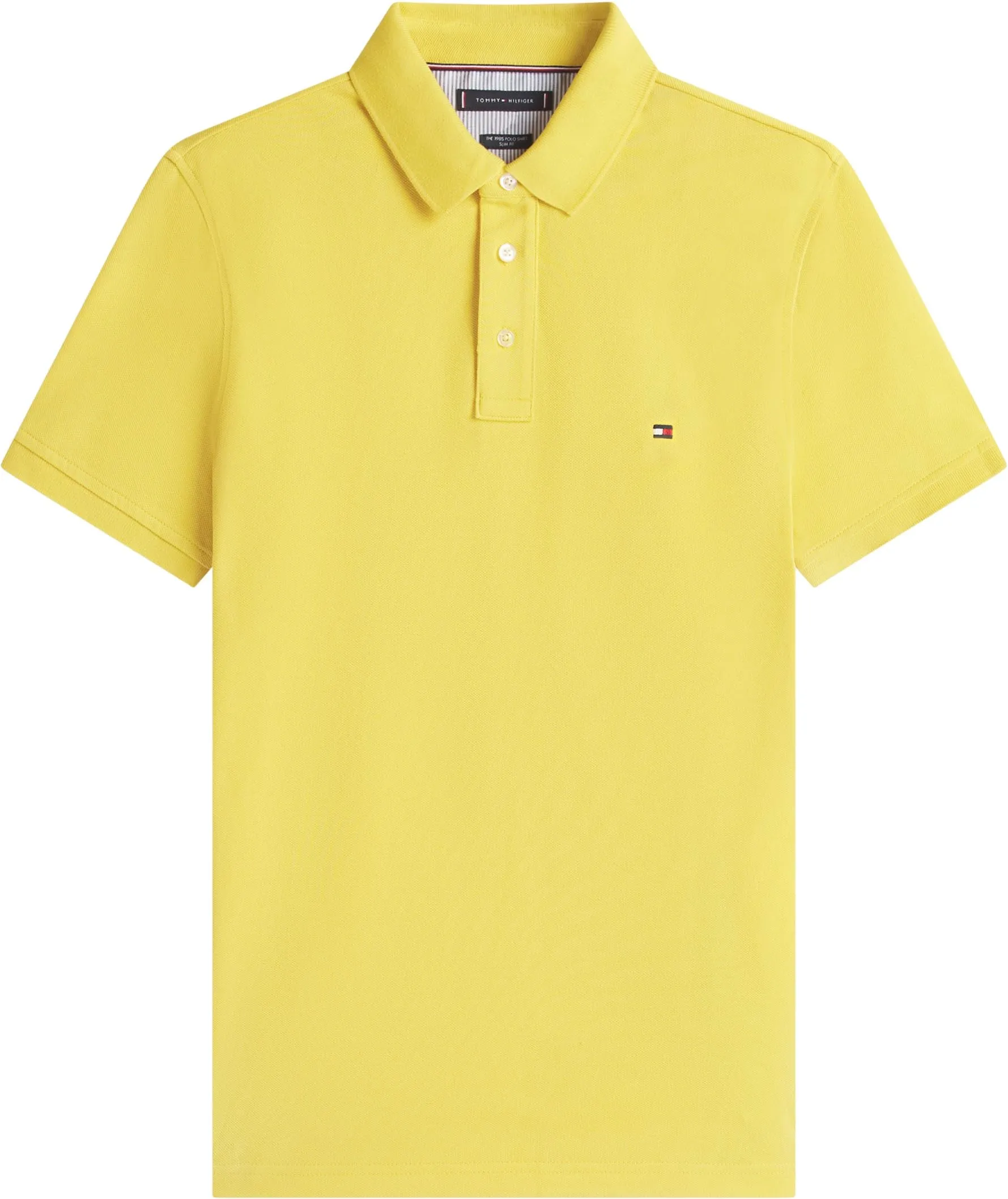 Tommy Hilfiger 1985 Slim Fit Polo Shirt, Morningside Yellow, S - immagine 6