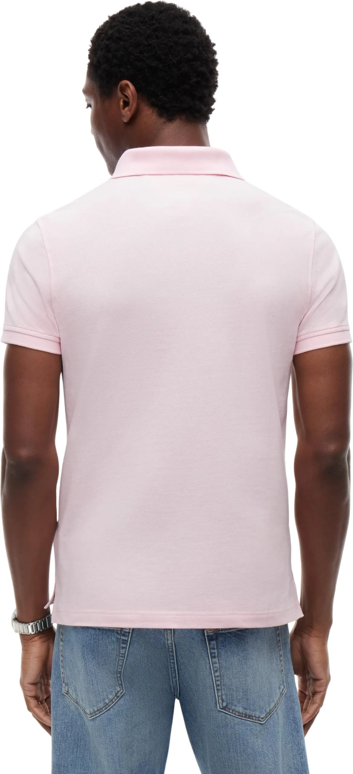 Tommy Hilfiger 1985 Slim Fit Polo Shirt, Pink Lily, S - immagine 3
