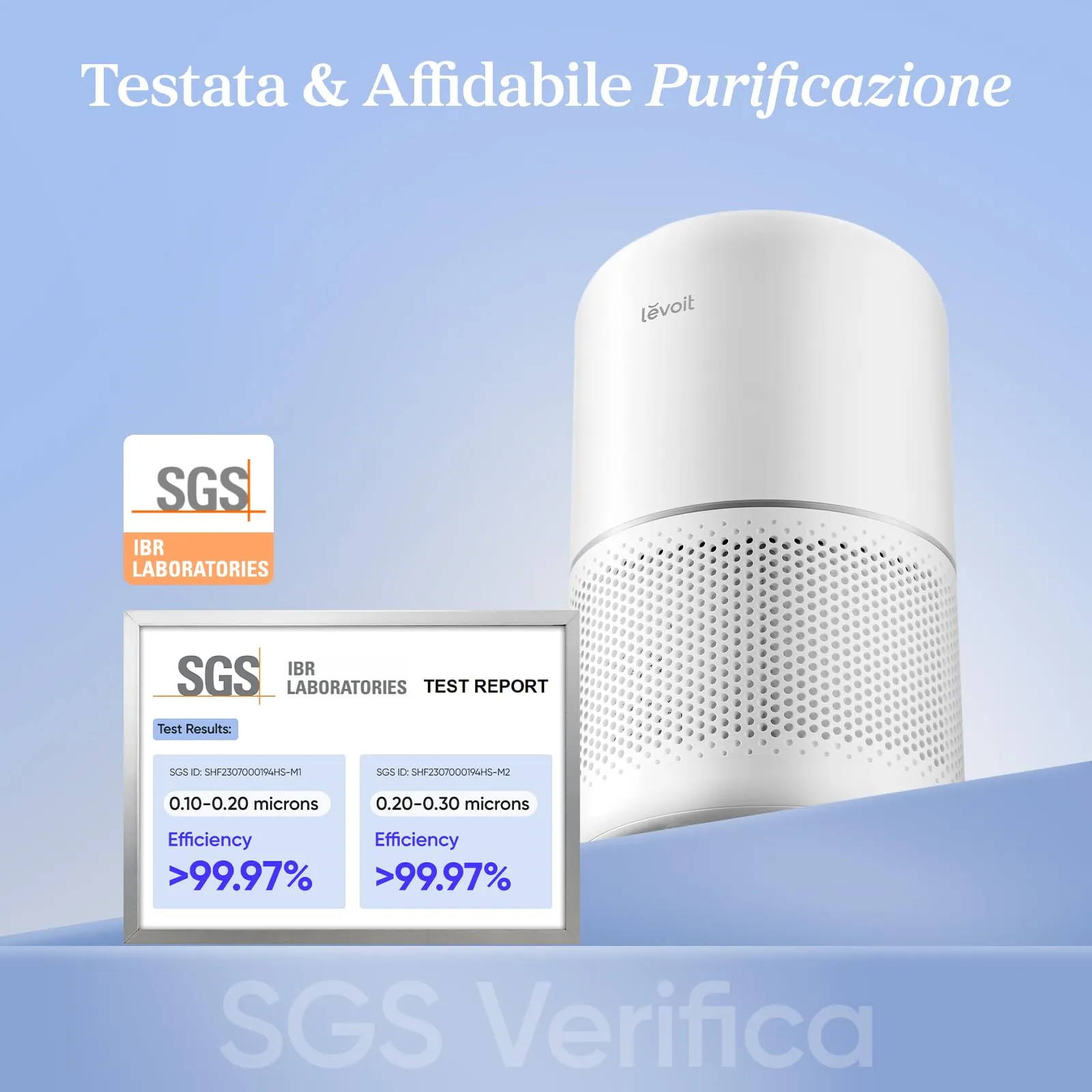 Levoit Core 300 Purificatore d'Aria con Filtro HEPA, fino a 44m² - immagine 2