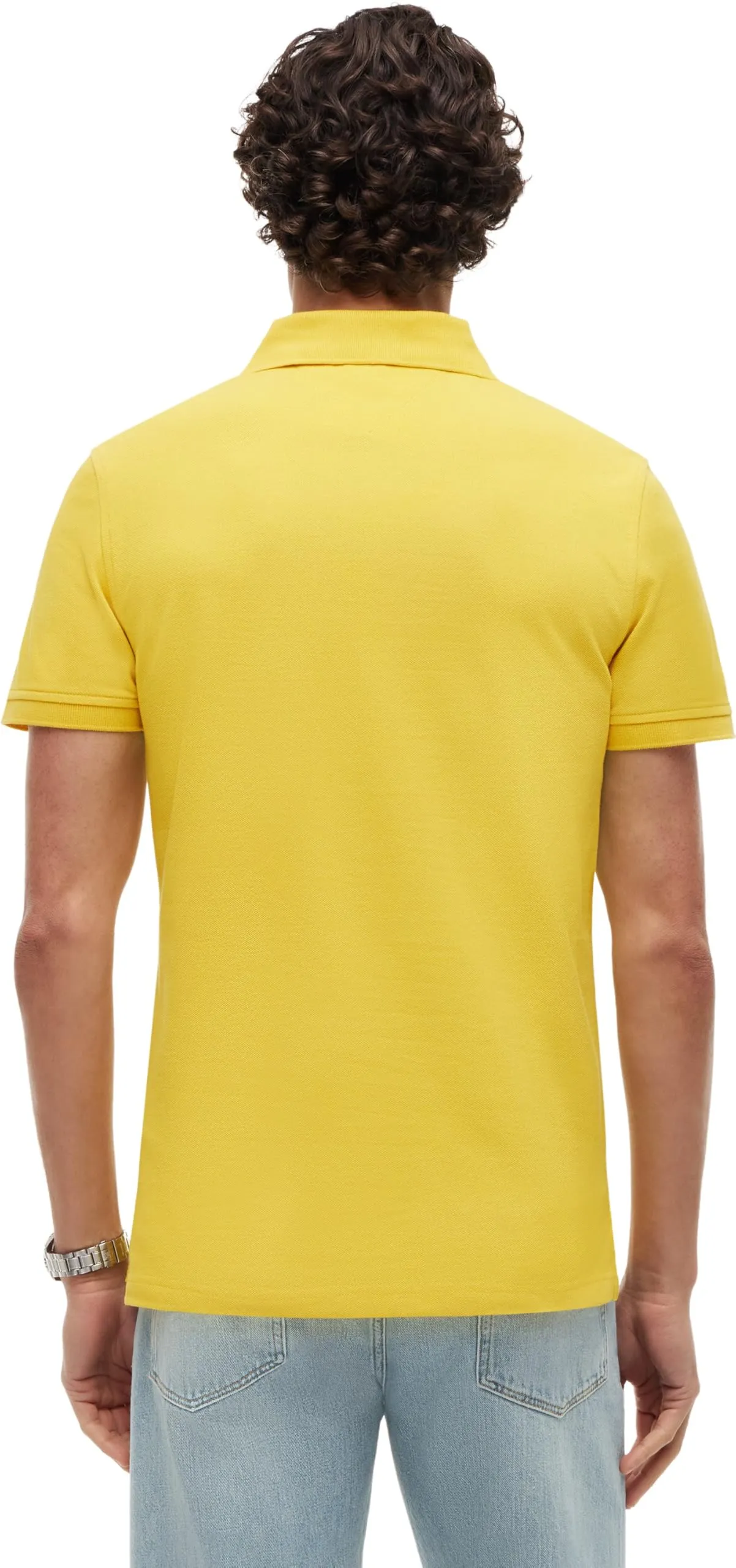 Tommy Hilfiger Polo 1985 Slim Fit, Morningside Yellow, XXL - immagine 3