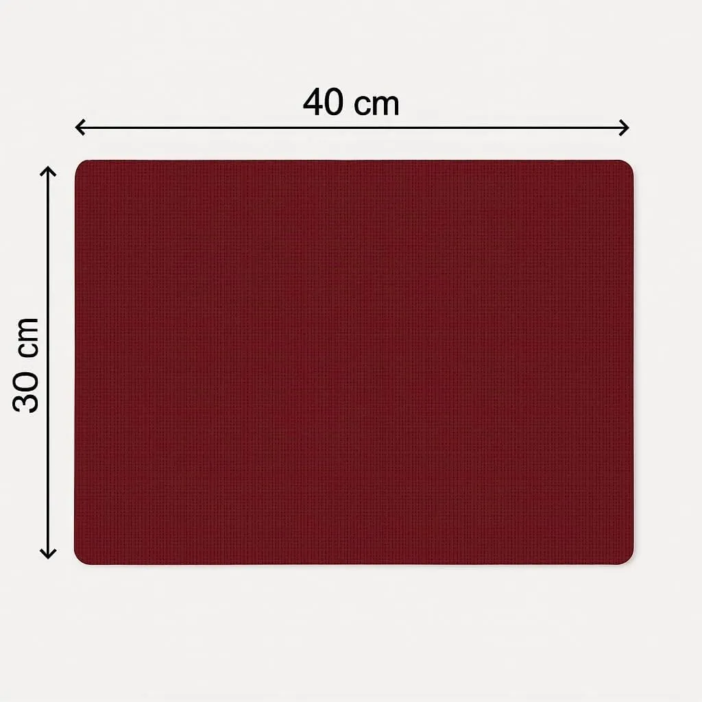 Terryshop74 Tovagliette in TNT, 30x40 cm, 60gr, Bordeaux, 40 Pezzi (2 Rotoli da 20) - immagine 4