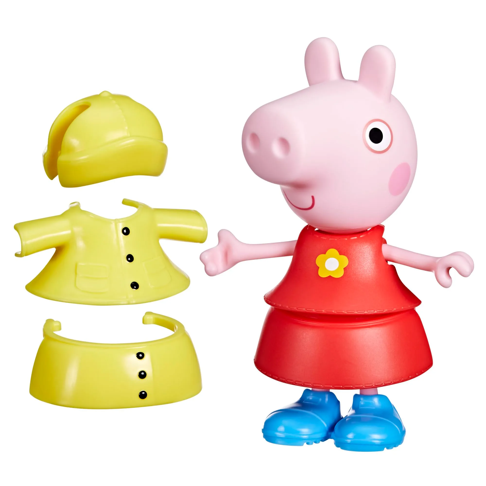 Peppa Pig Tenues de Pluie Figurine Rose 15 cm - immagine 1