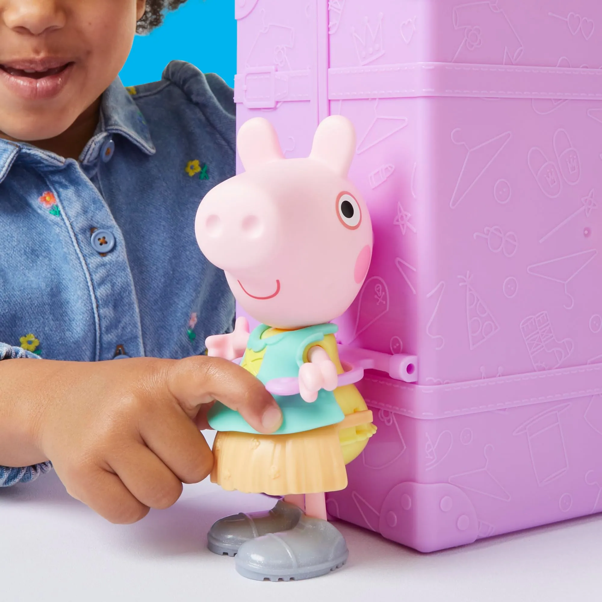 Peppa Pig L’Armoire de Peppa, Ensemble de Jouets avec Figurine de 15 cm et Accessoires - immagine 7