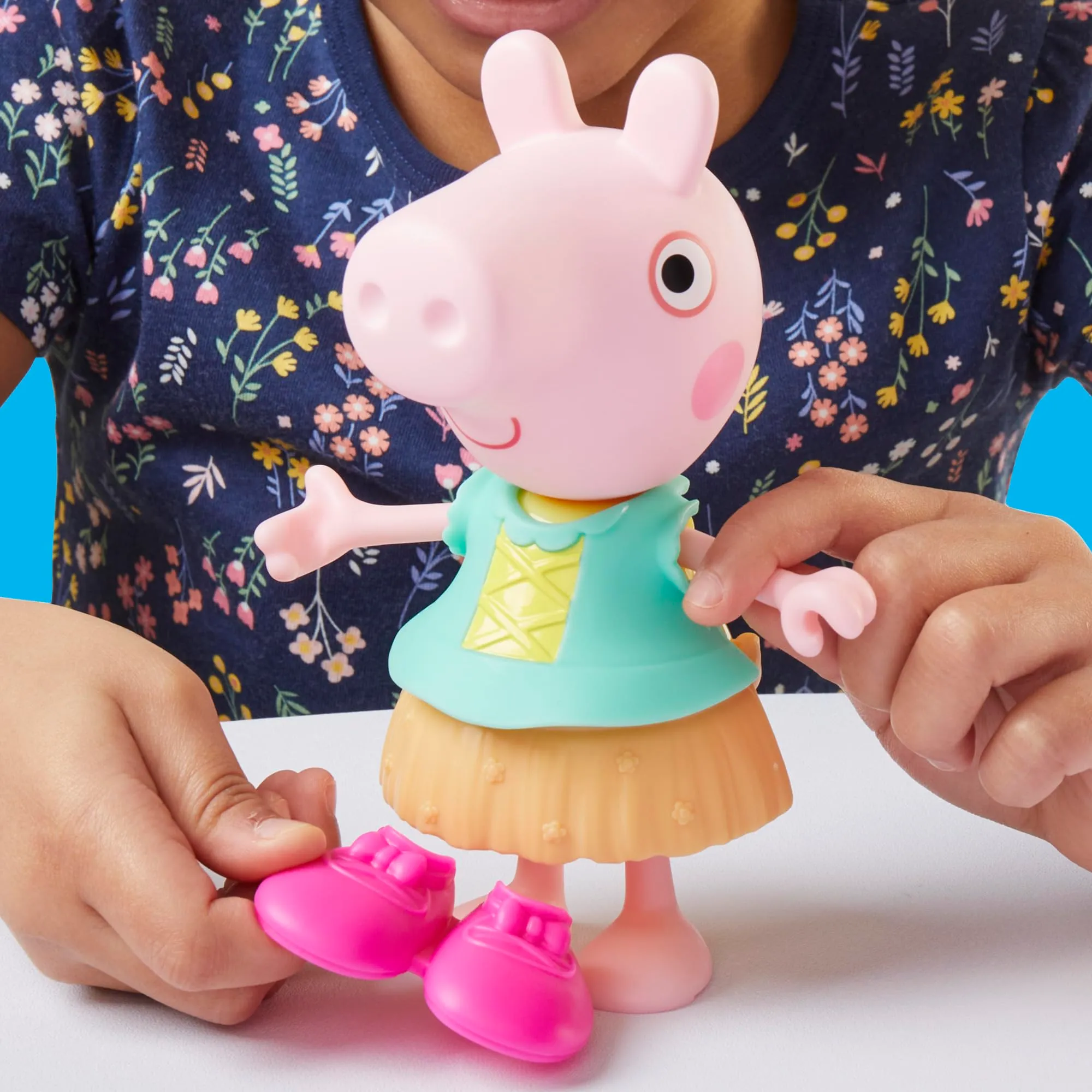 Peppa Pig L’Armoire de Peppa, Ensemble de Jouets avec Figurine de 15 cm et Accessoires - immagine 9