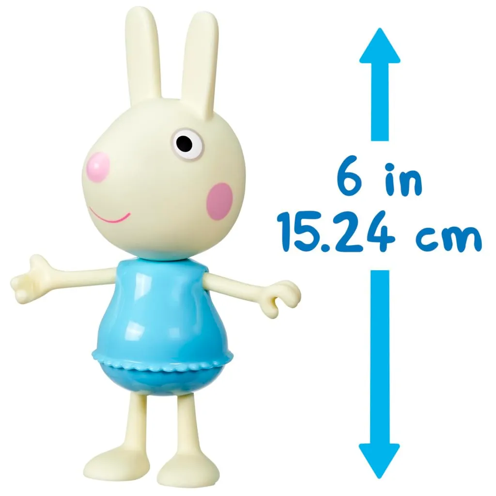 Peppa Pig Rebecca Rabbit Figure with Outfits and Accessories - immagine 3
