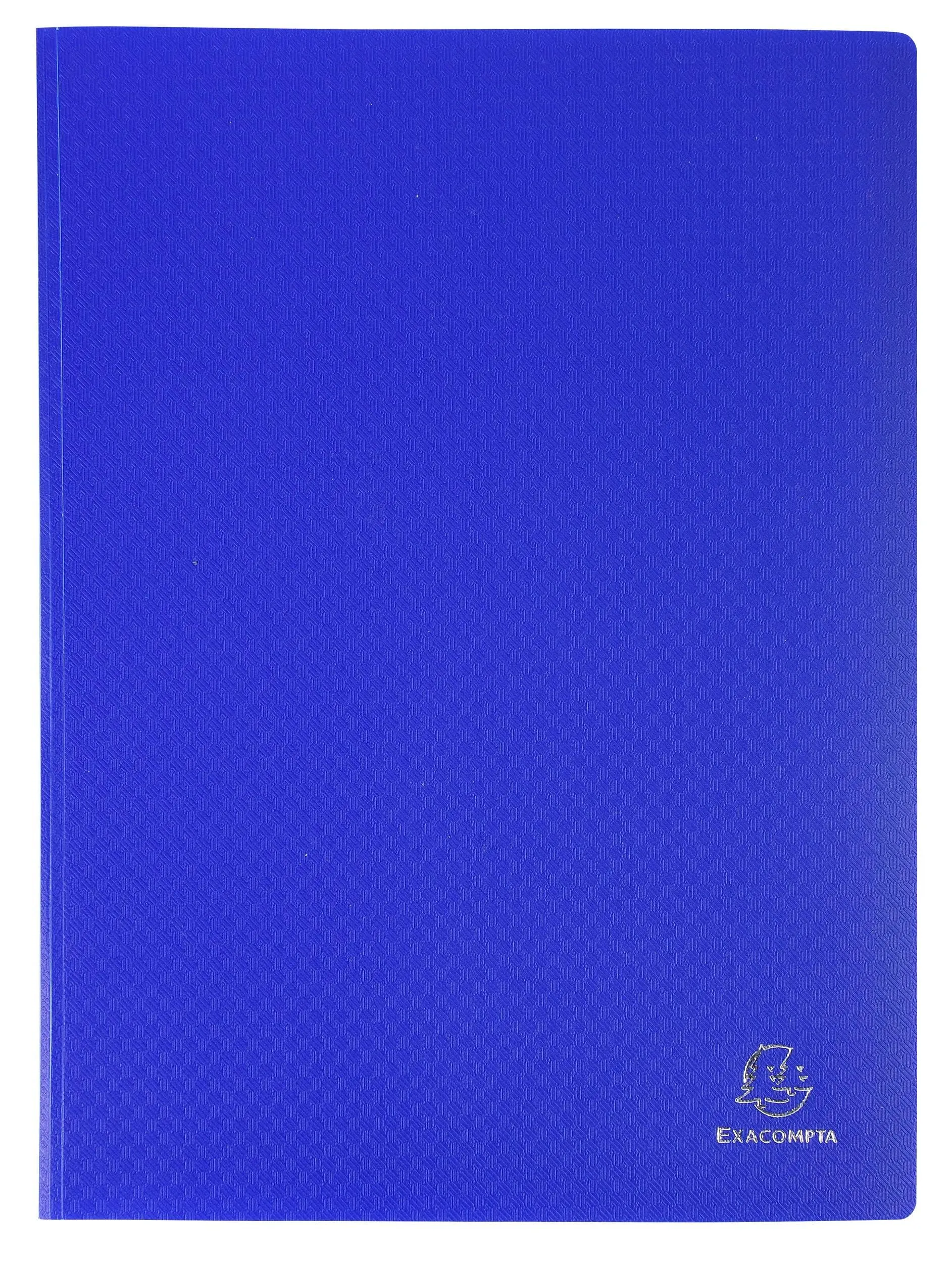 Exacompta OPAK Portadocumenti, 60 buste, 120 viste, A4, 24 x 32 cm, Copertina in Polipropilene Semirigida, Colori Assortiti, Confezione da 8 pezzi - immagine 3