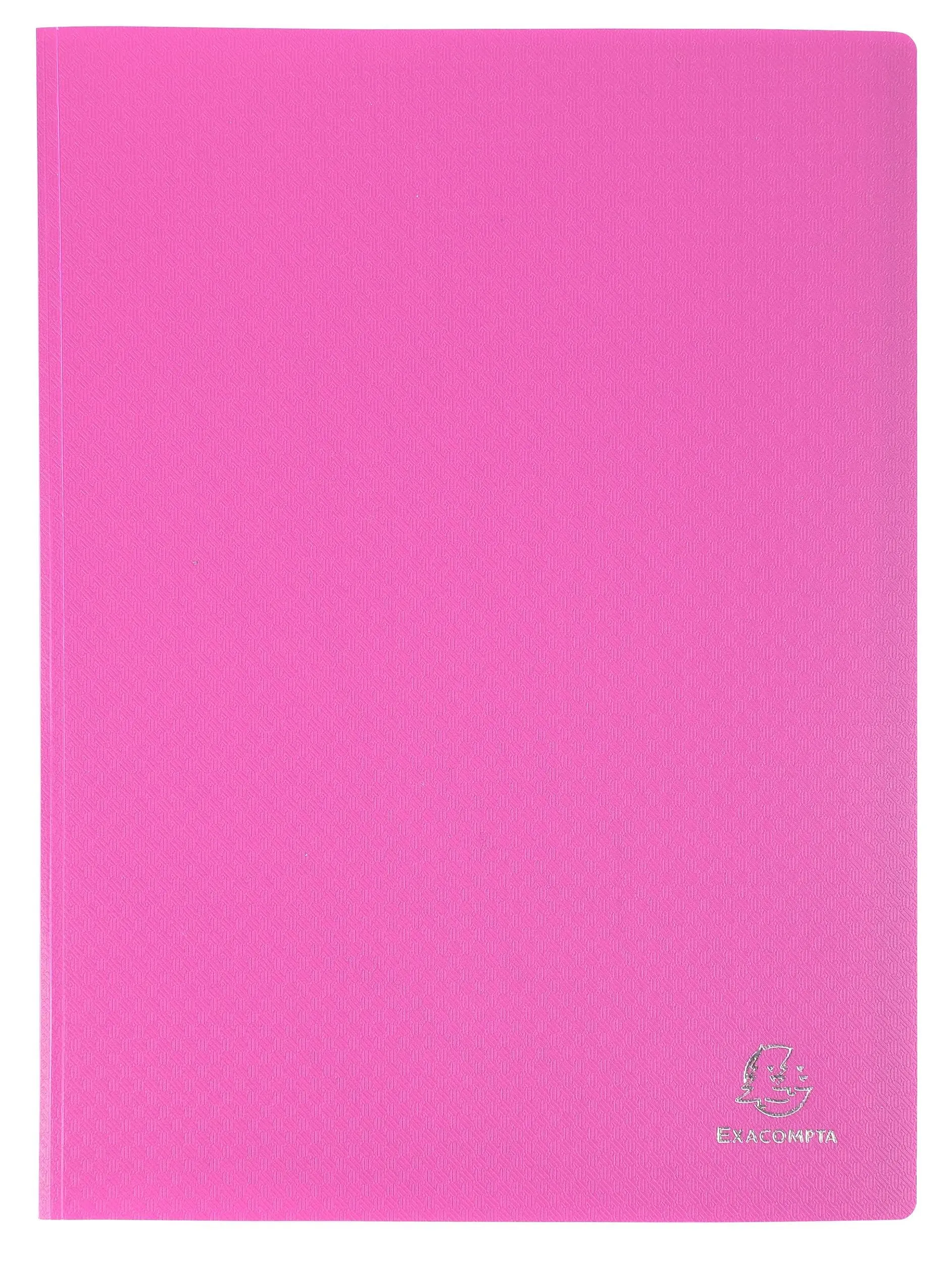 Exacompta OPAK Portadocumenti, 60 buste, 120 viste, A4, 24 x 32 cm, Copertina in Polipropilene Semirigida, Colori Assortiti, Confezione da 8 pezzi - immagine 6