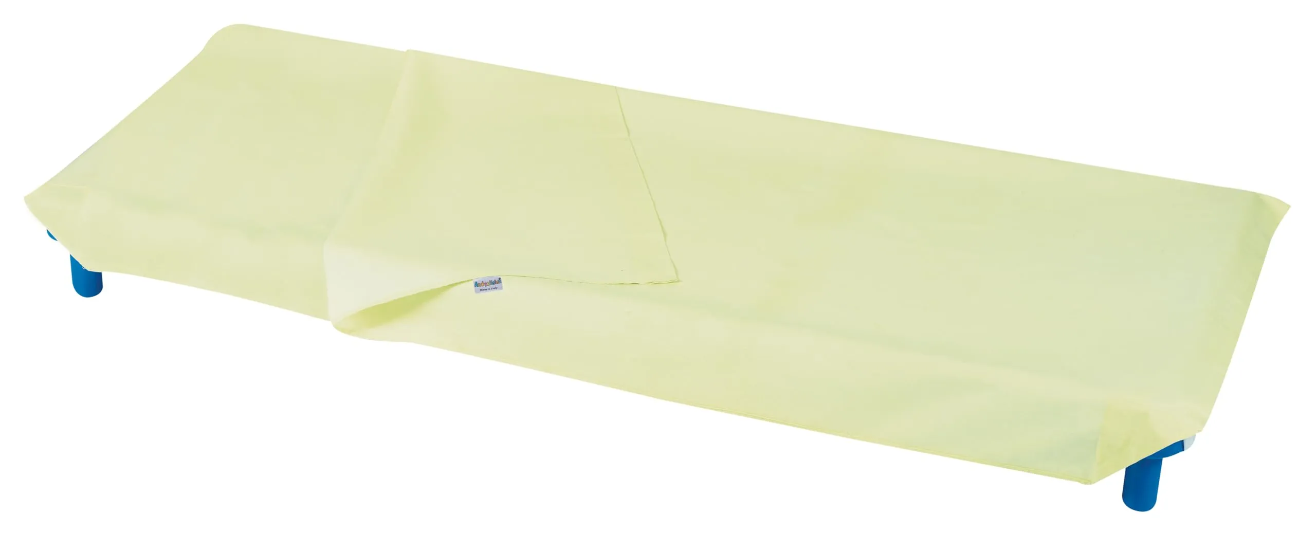 Andy & Helen Sacco Lenzuolo per Brandina Asilo 65x140 cm, 100% Cotone, Giallo - immagine 1