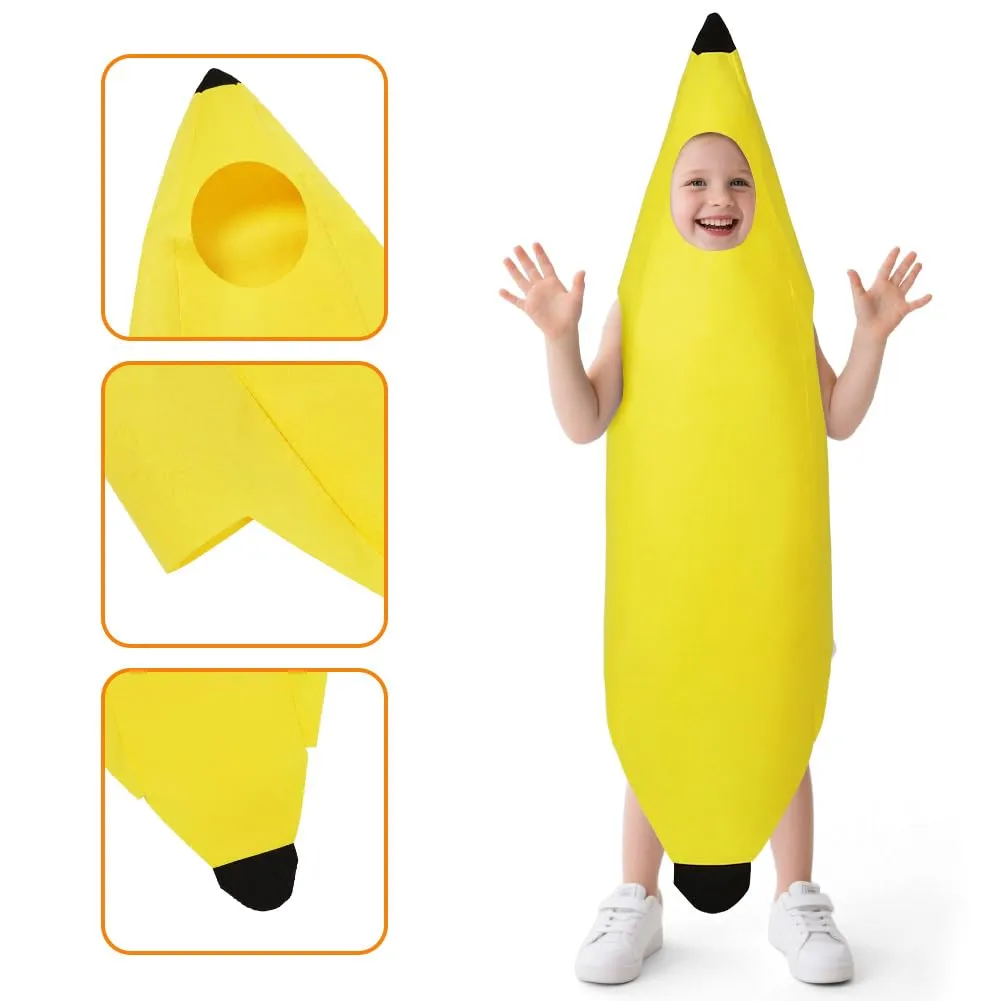 AYBUY Costume Banana per Bambini con Banana Gonfiabile - immagine 8