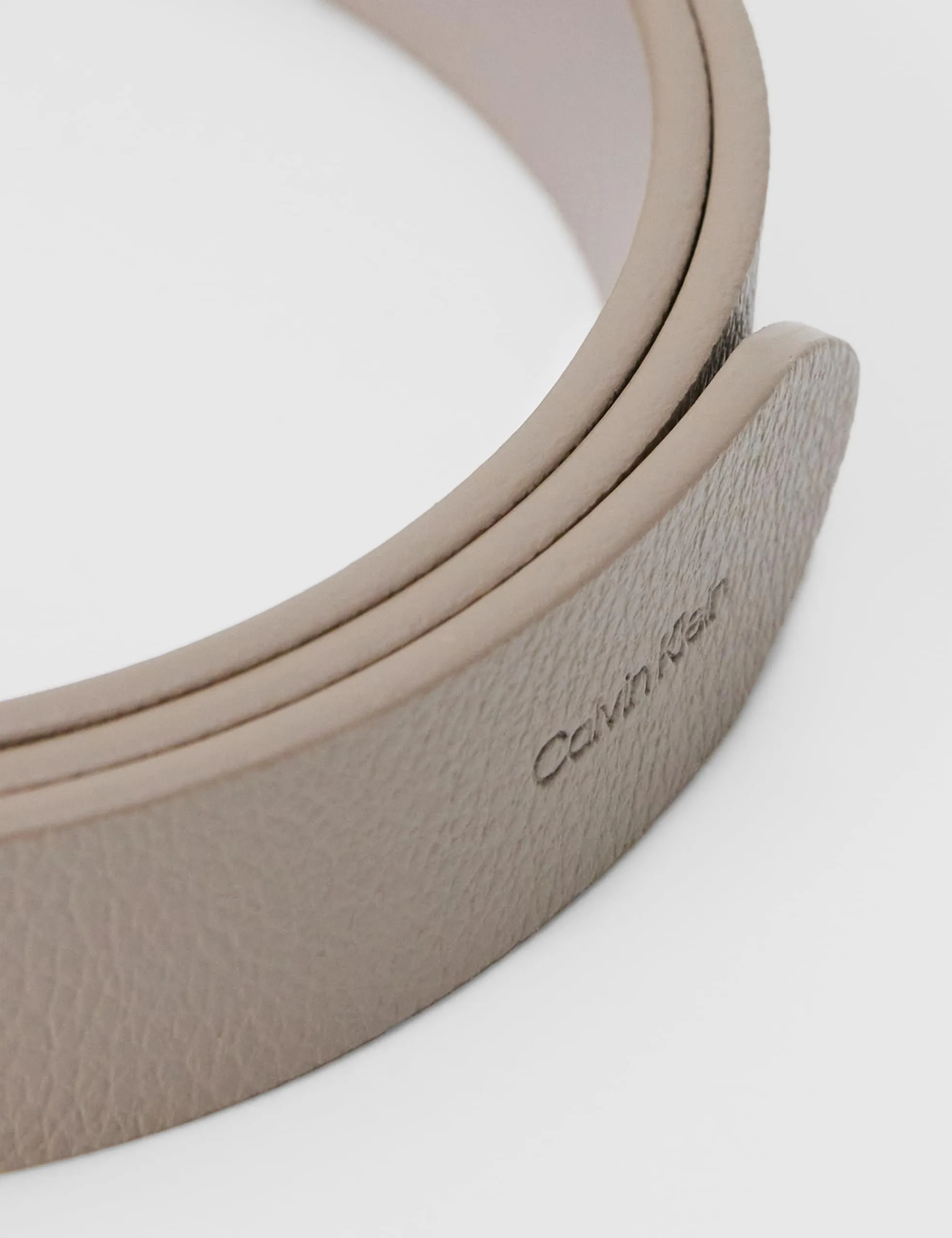 Calvin Klein Facet CK Buckle Pebble Belt LV04F7060G, Brown, 90 - immagine 5