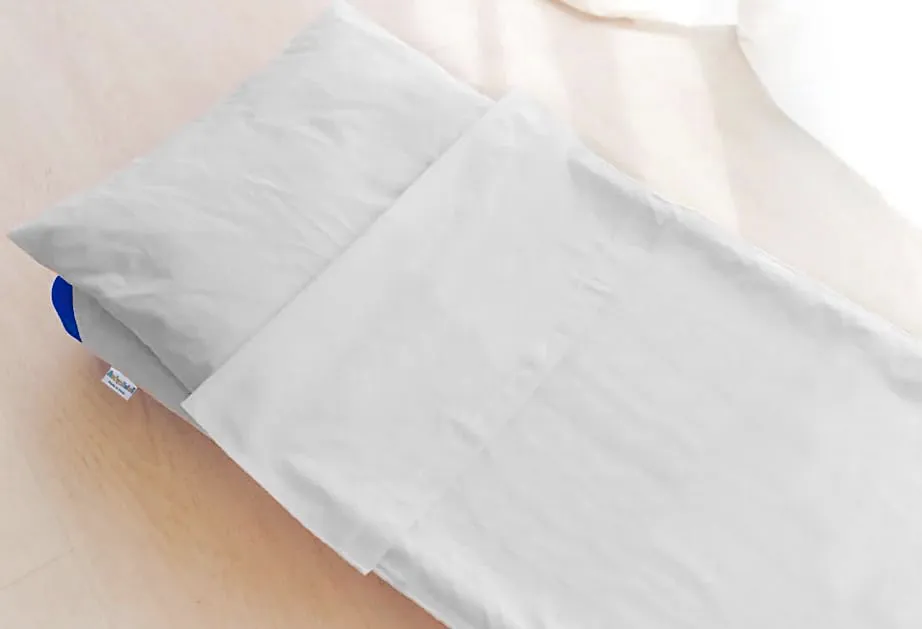 Andy & Helen Sacco Lenzuolo per Brandina Asilo, 65x140 cm, 100% Cotone, Grigio - immagine 2