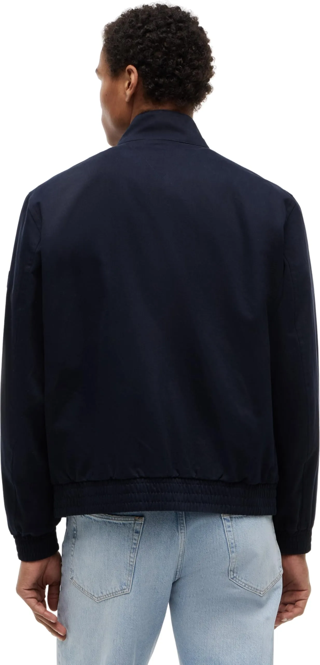 Tommy Hilfiger Uomo Giacca Cotton Harrington Blu Desert Sky XL - immagine 2