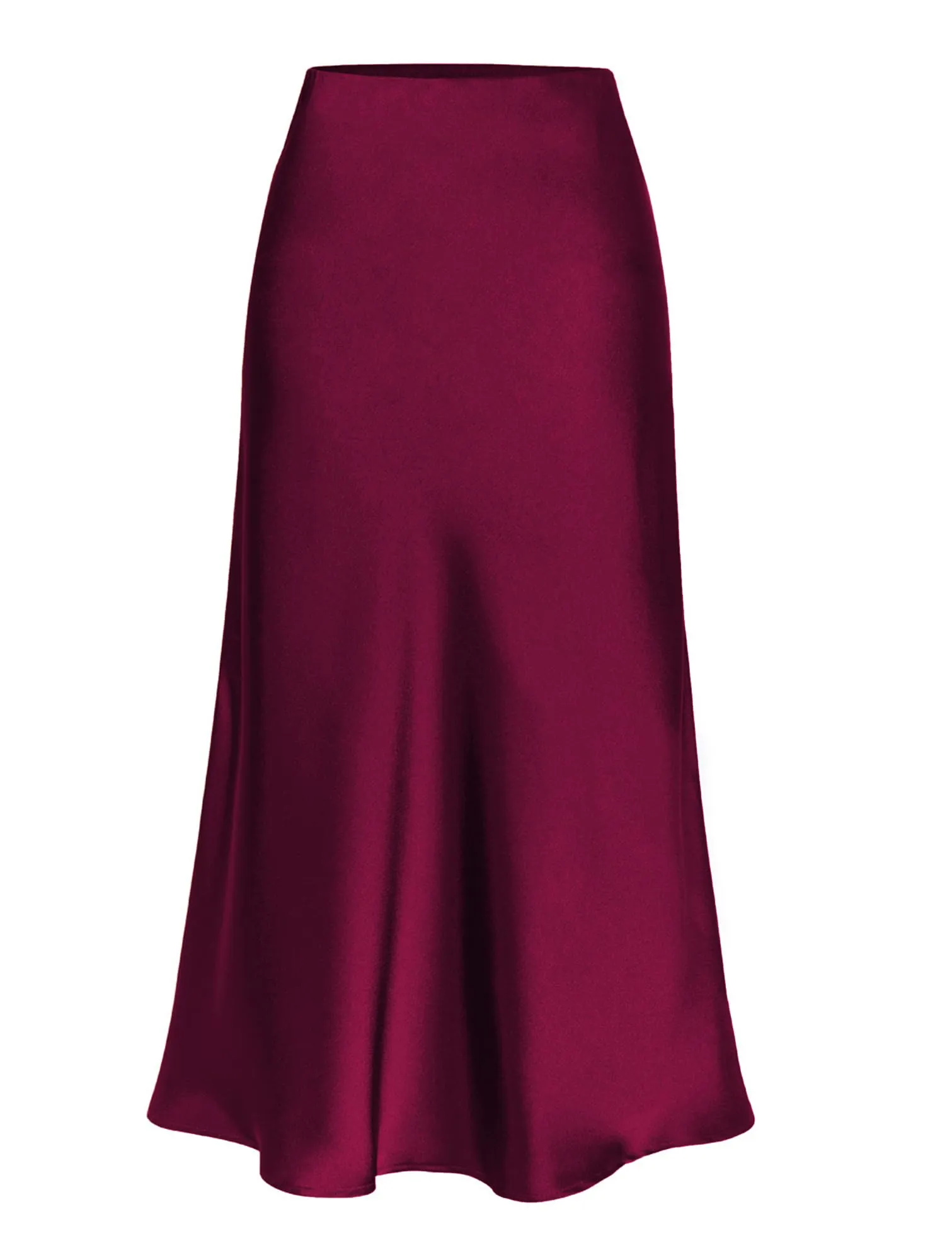 Koerye Gonna Donna Lunga in Raso Elastico Vintage Avvolgente - immagine 5