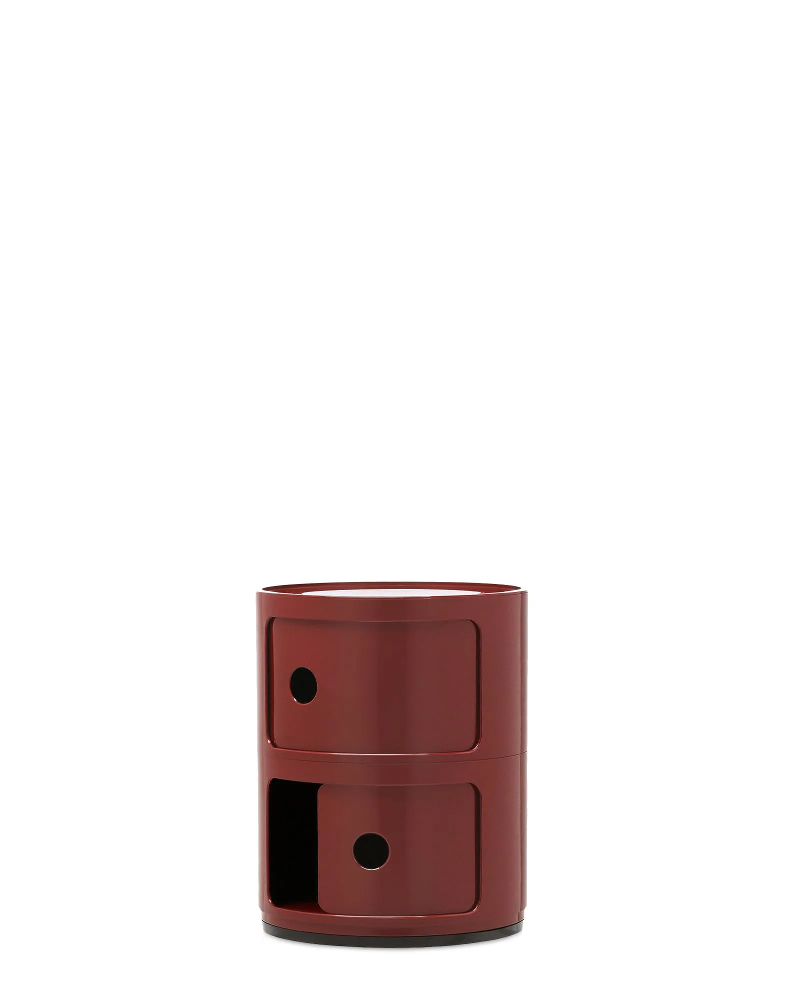 Kartell Componibili Mobile Contenitore 2 Elementi, Bordeaux - immagine 3