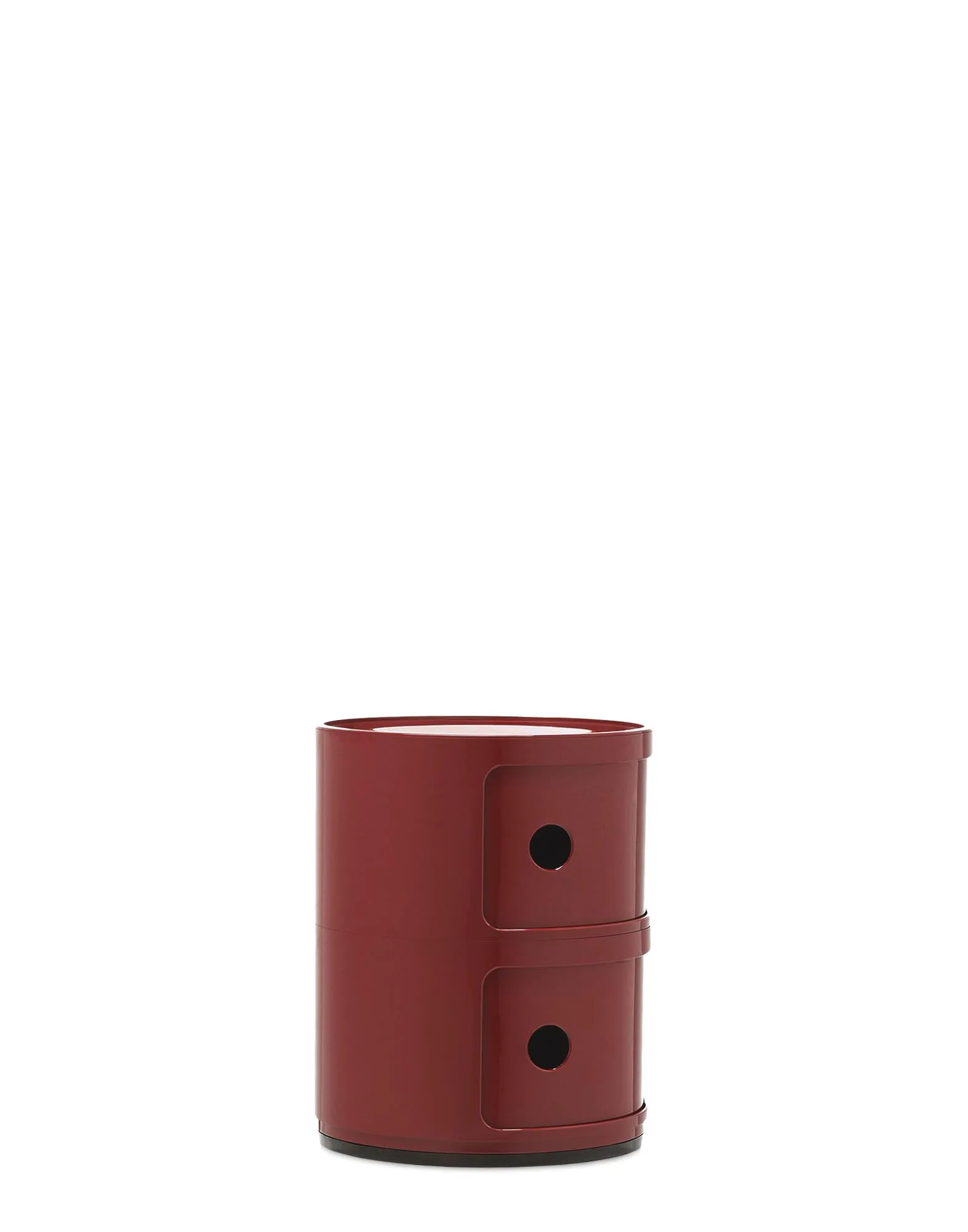 Kartell Componibili Mobile Contenitore 2 Elementi, Bordeaux - immagine 4