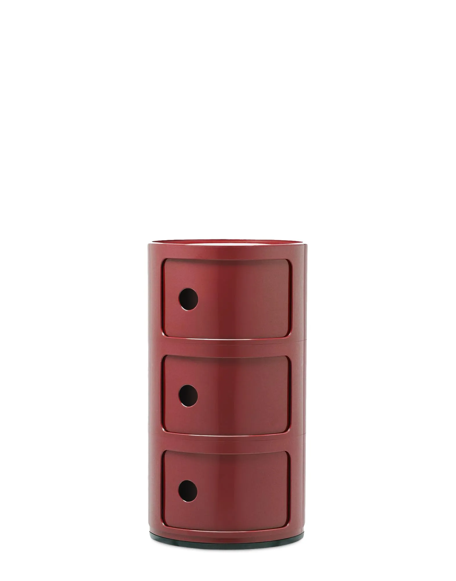 Kartell Componibili Mobile Contenitore 3 Elementi - Bordeaux - immagine 1