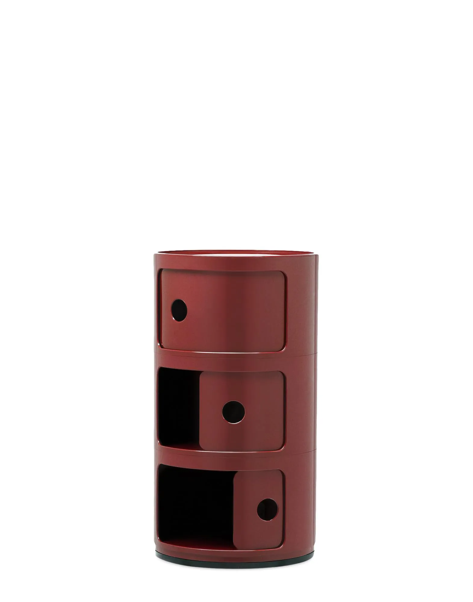 Kartell Componibili Mobile Contenitore 3 Elementi - Bordeaux - immagine 3