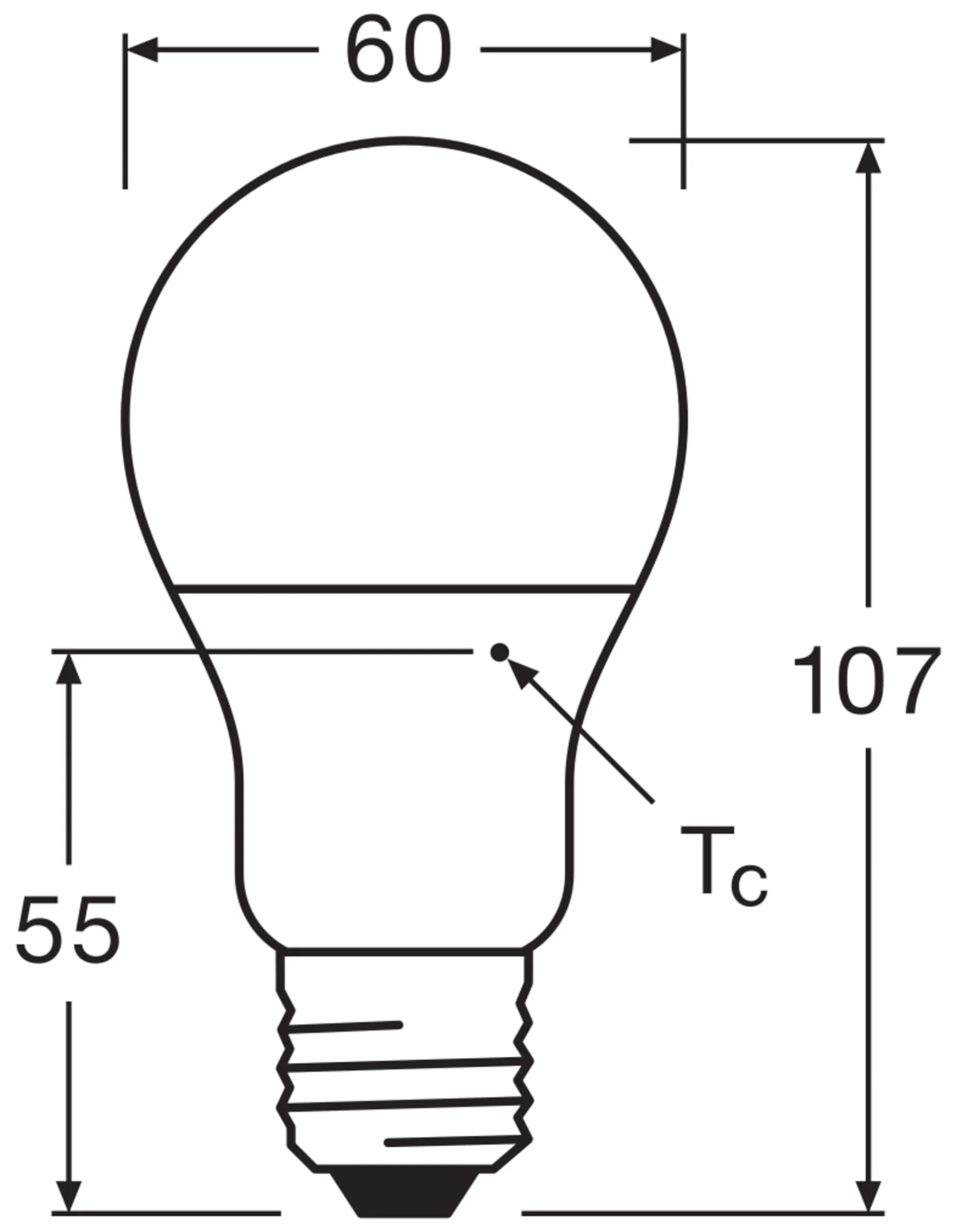 Osram Lampada LED A60 E27 8W 806lm IP20 - immagine 2
