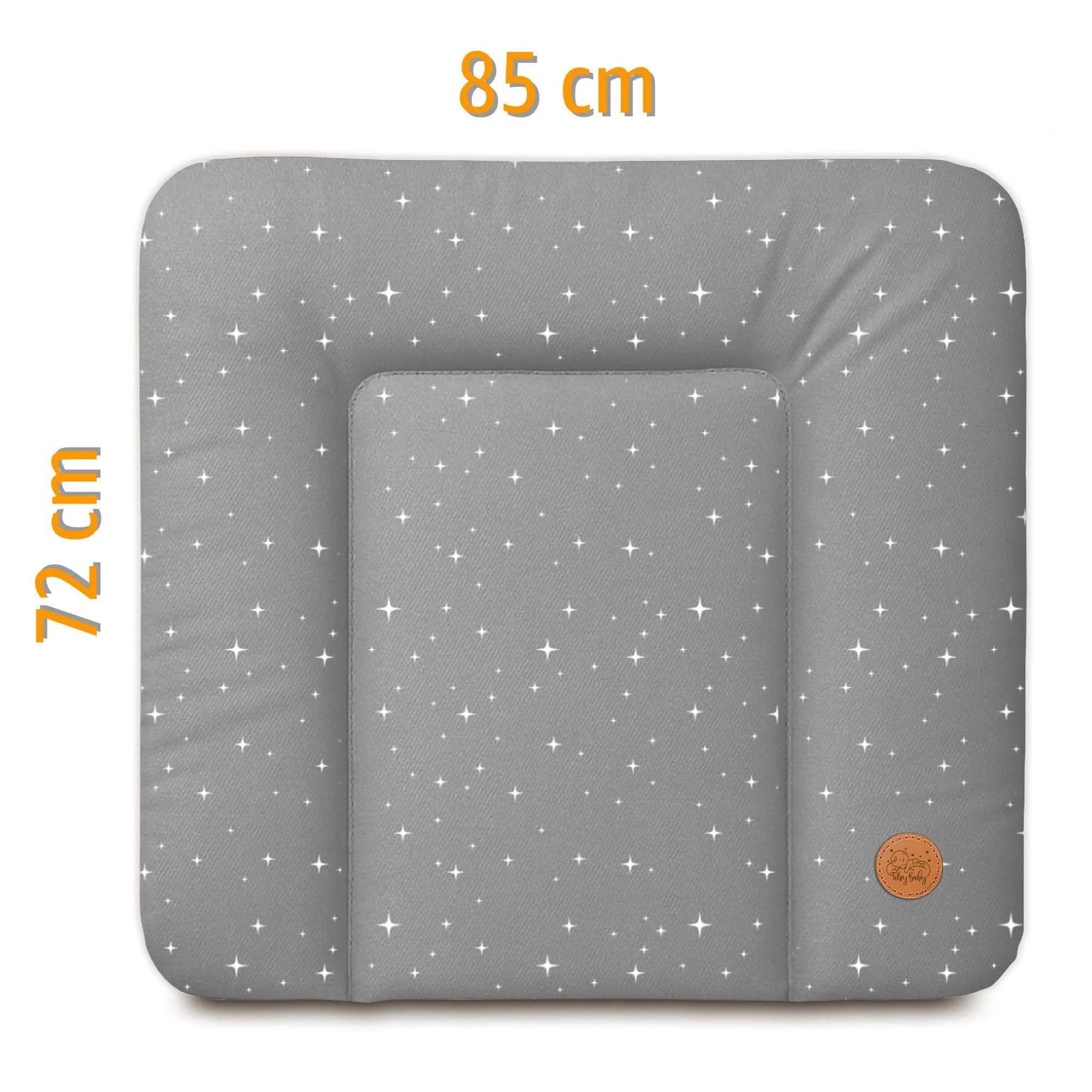 Totsy Baby Tappetino da fasciatoio impermeabile, Galassia B, 85 x 72 cm - immagine 2