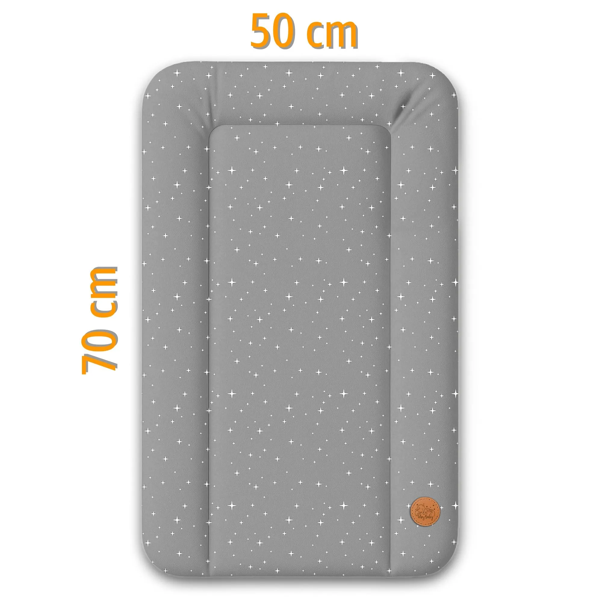 Totsy Baby Tappetino da fasciatoio impermeabile, 70 x 50 cm, Galassia B - immagine 2
