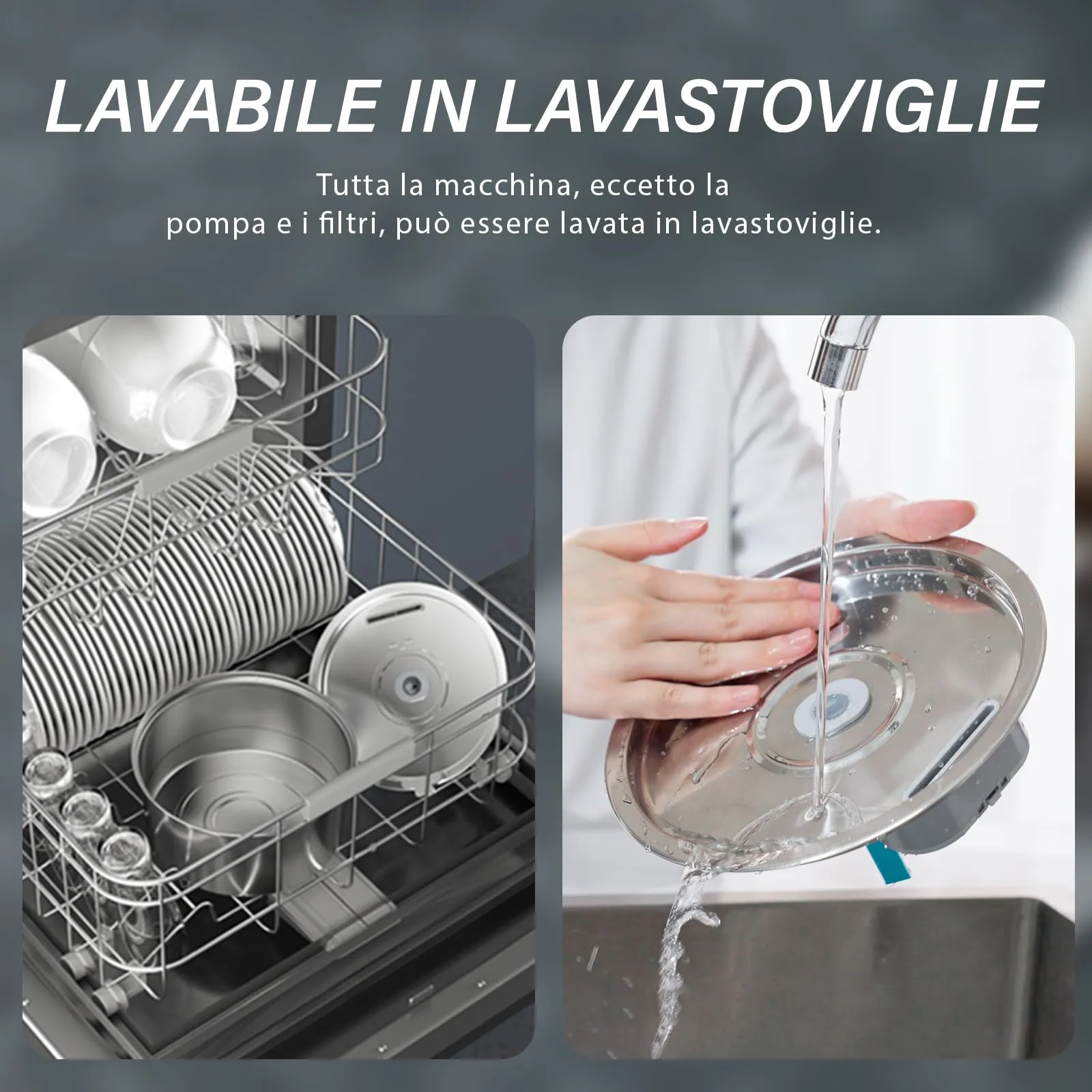 DOOOB Fontanella per Gatti in Acciaio, 3.2L - immagine 6