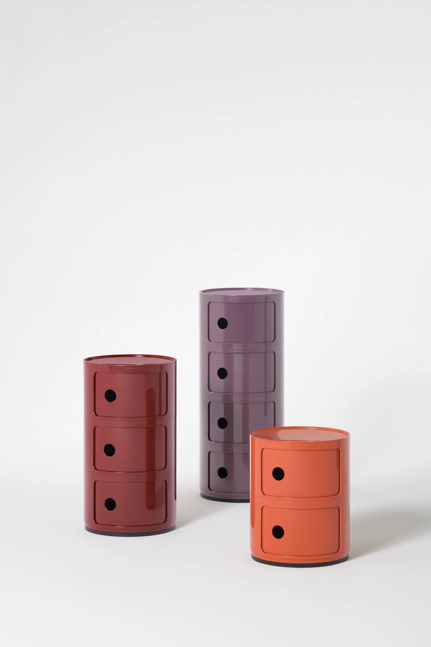 Kartell Componibili Mobile Contenitore 2 Elementi Arancio - immagine 6