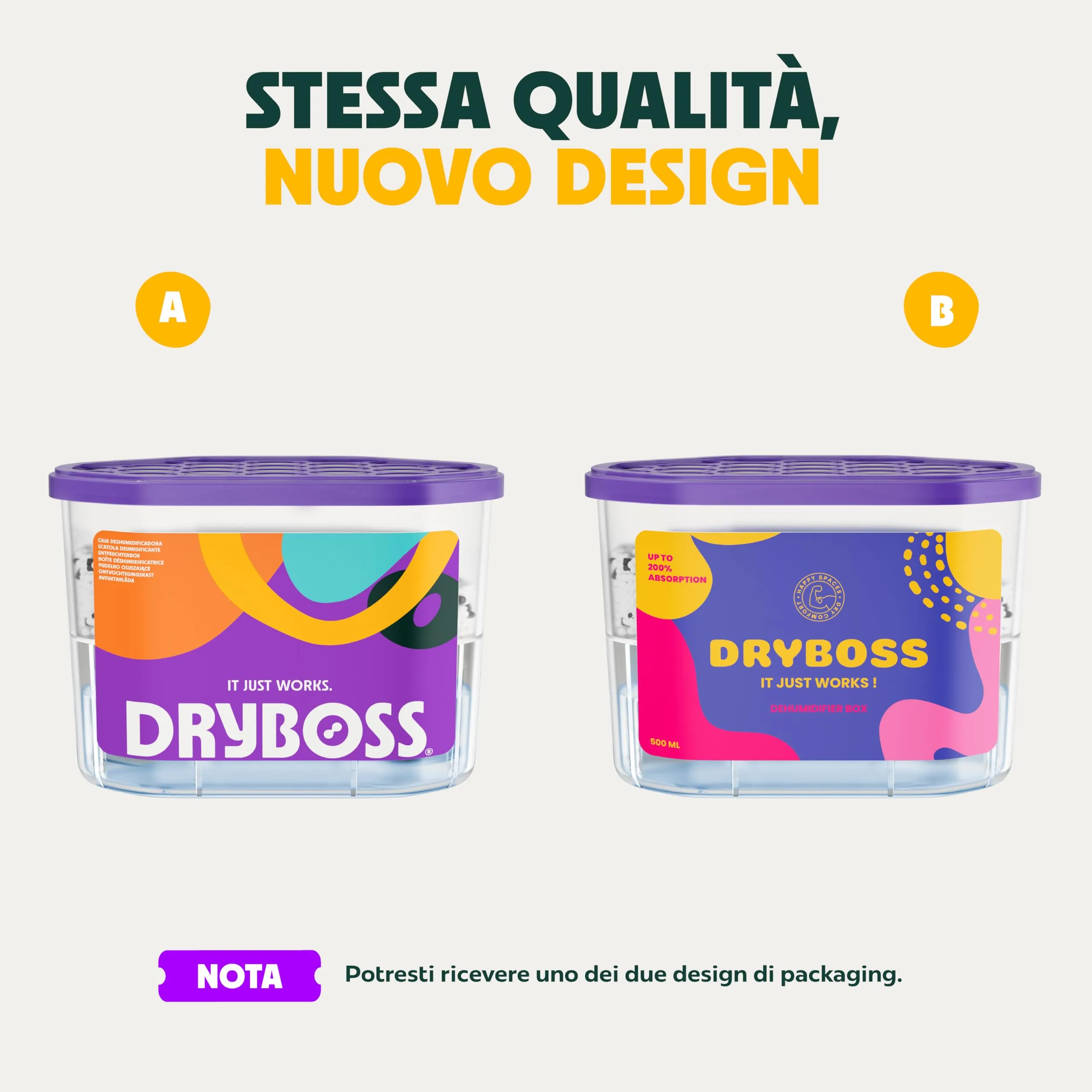 DRYBOSS Deumidificatore per Armadio e Cassetti, Bustine Assorbi Umidità con Cristalli di Sale (6 pezzi) - immagine 7