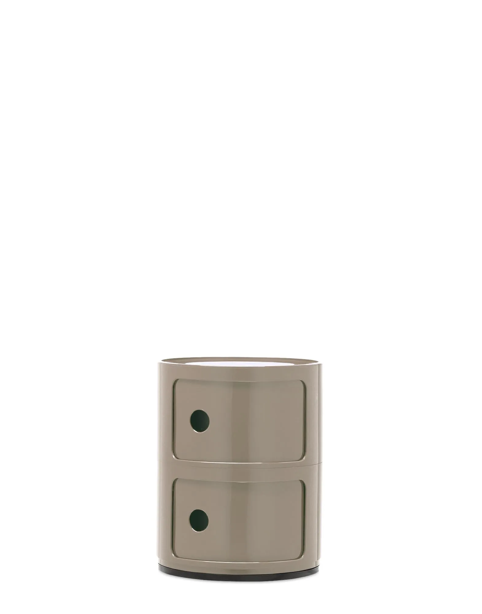 Kartell Componibili Mobile Contenitore 2 Elementi, Tortora - immagine 1