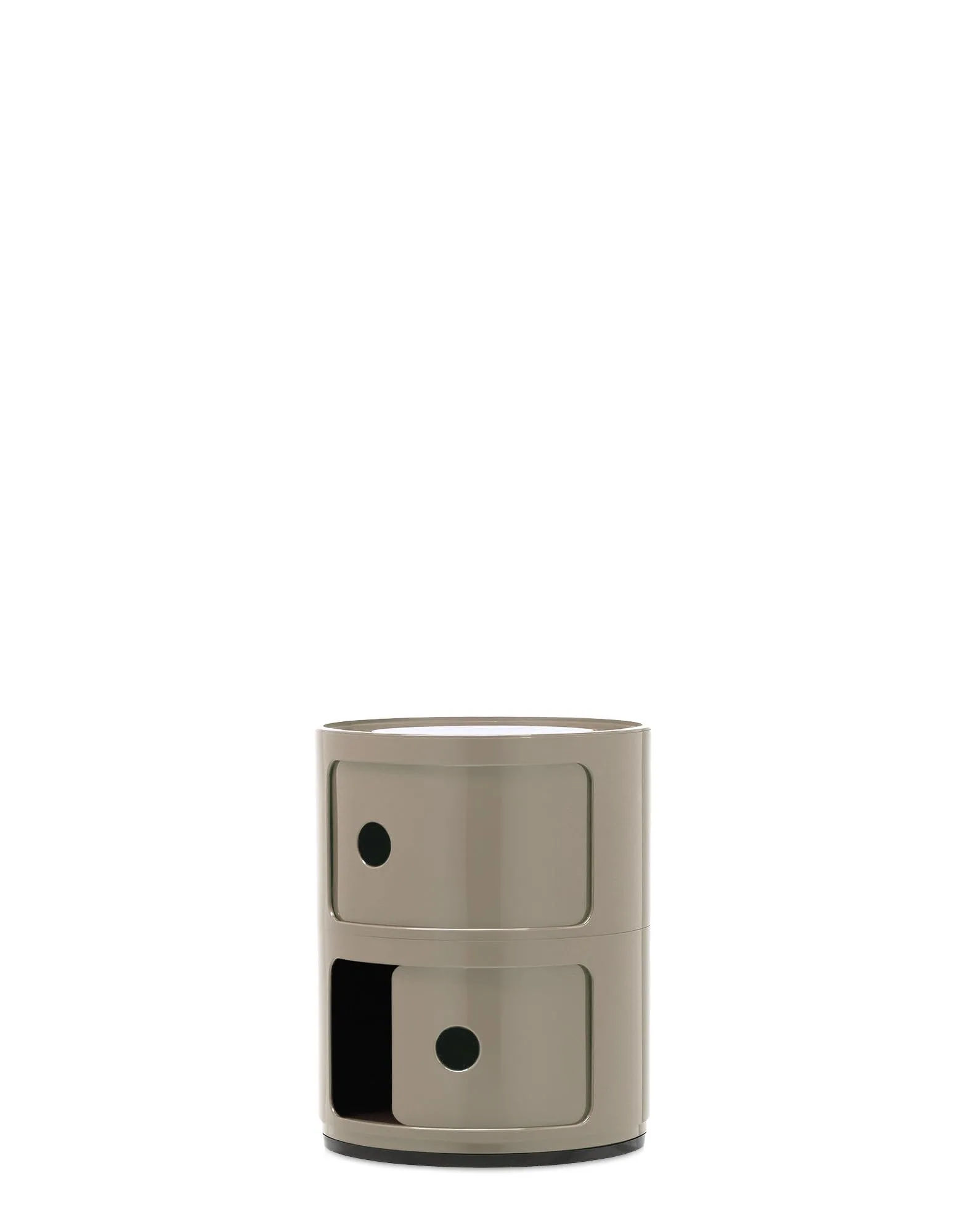 Kartell Componibili Mobile Contenitore 2 Elementi, Tortora - immagine 3