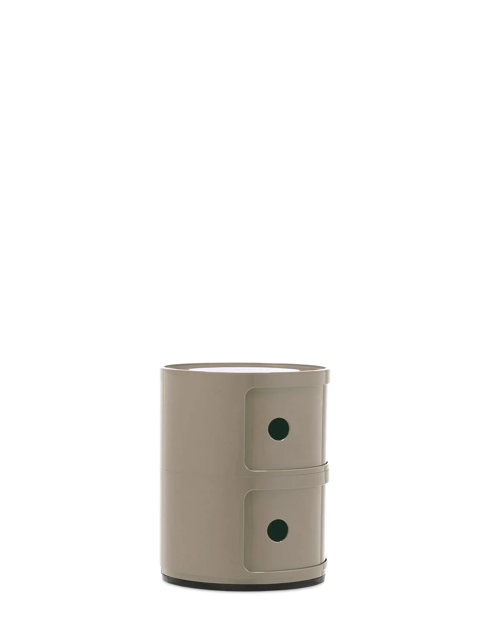 Kartell Componibili Mobile Contenitore 2 Elementi, Tortora - immagine 4