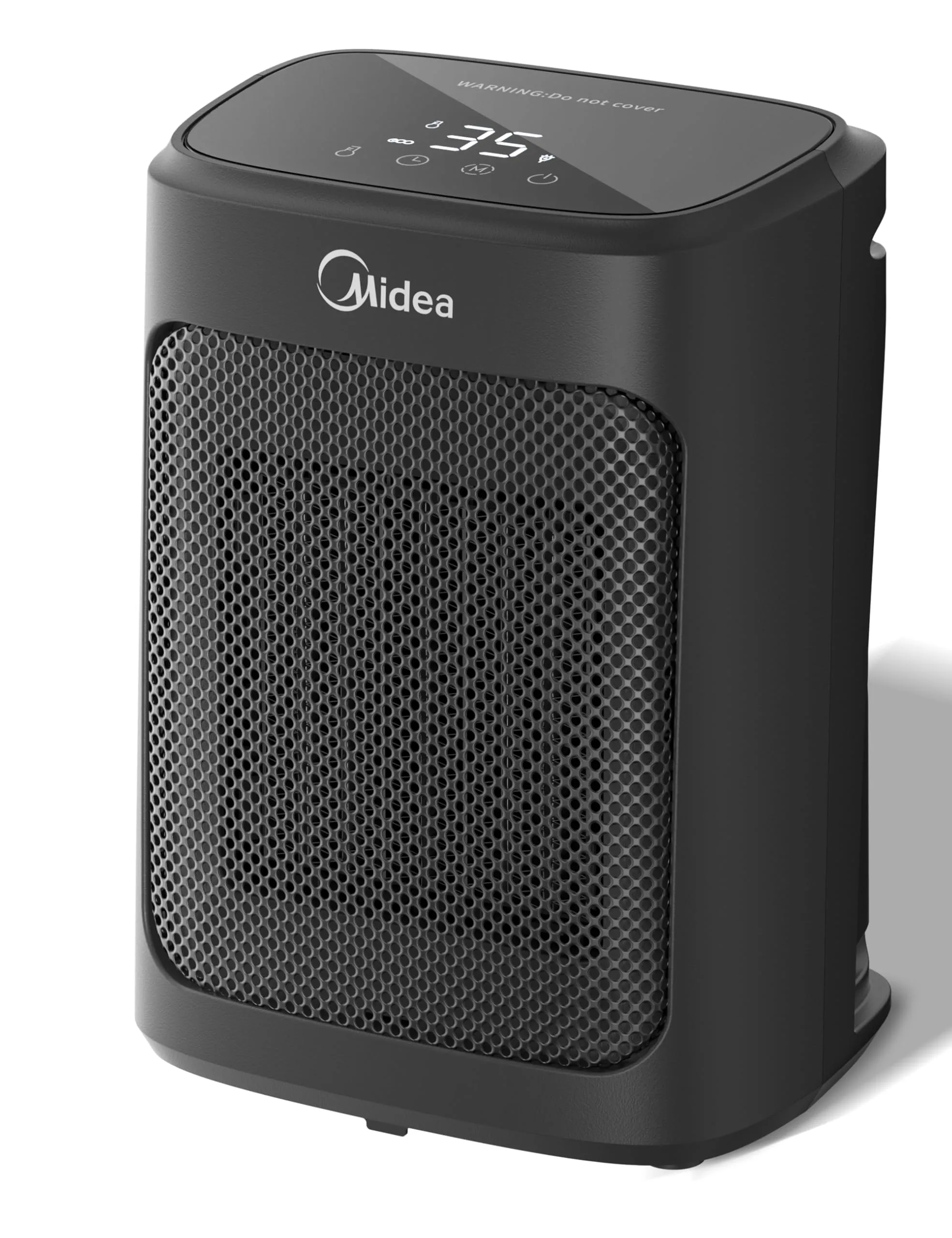 Midea Stufetta Elettrica Da Tavolo Termoventilatore Ceramico PTC 2000W, 4 Modalità, Timer 24 Ore, Modalità ECO, NT20-20ARSE(BL) - immagine 1
