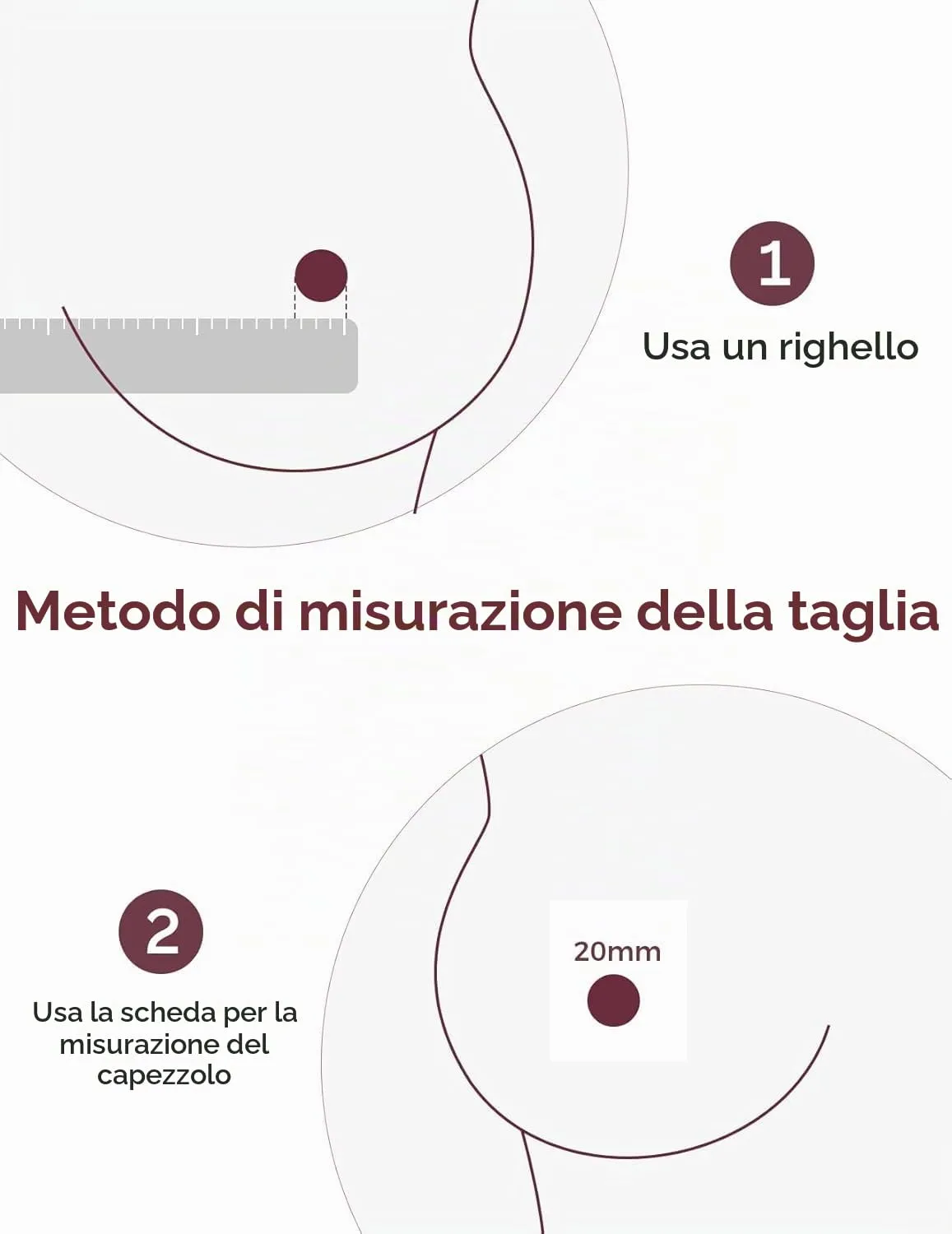 Momcozy Inserti per Flangia 15/17/19/21 mm in Silicone per Tiralatte M5 Smart, M6, M9, Confezione da 4 - immagine 5
