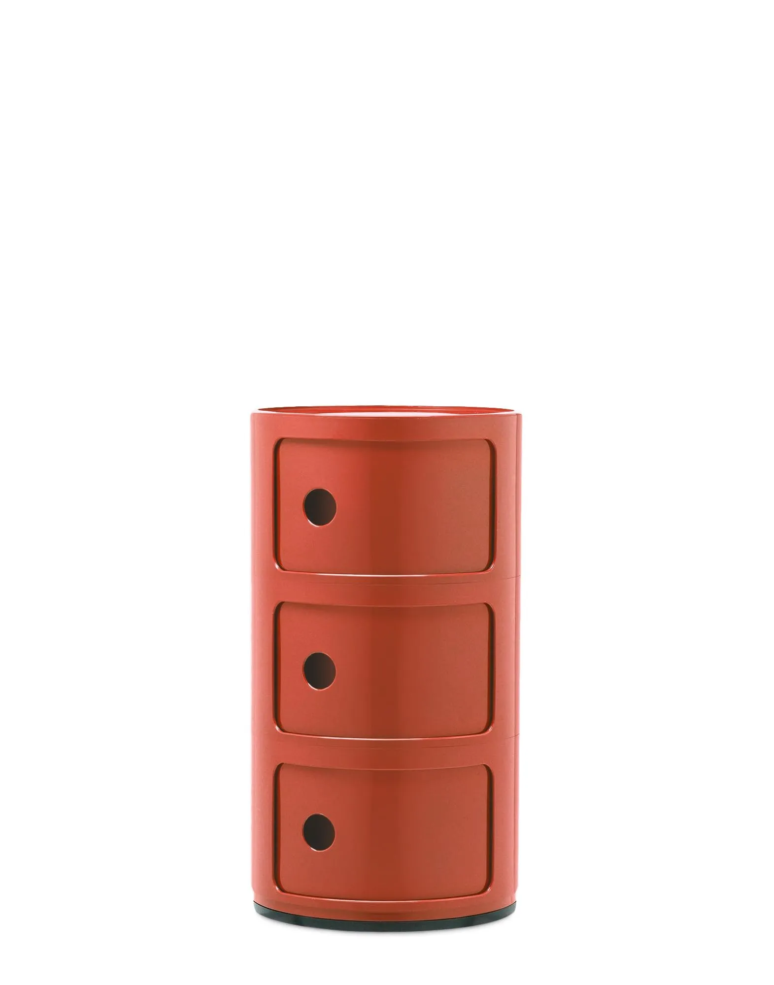 Kartell Componibili Mobile Contenitore 3 Elementi, Arancio - immagine 1