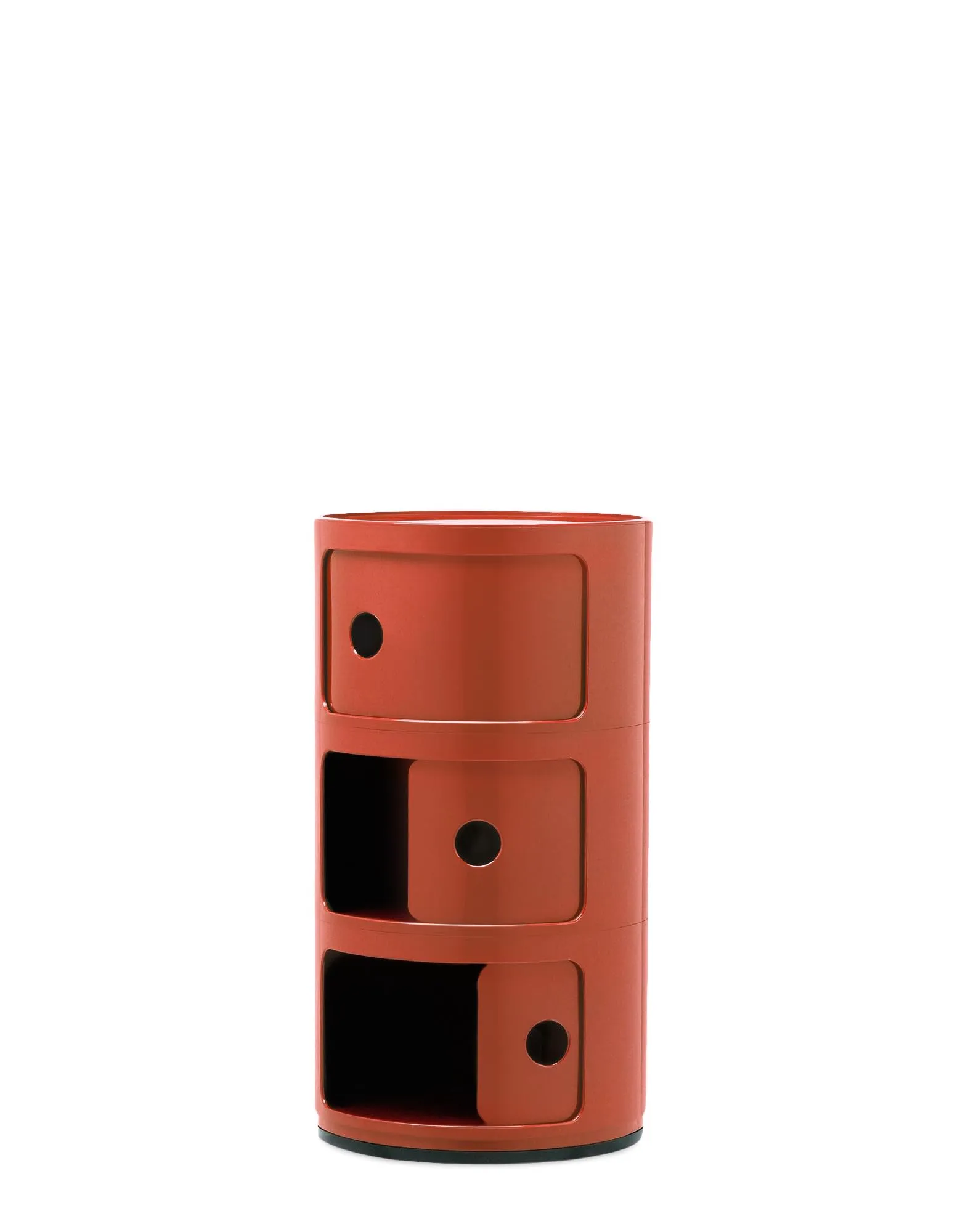Kartell Componibili Mobile Contenitore 3 Elementi, Arancio - immagine 3