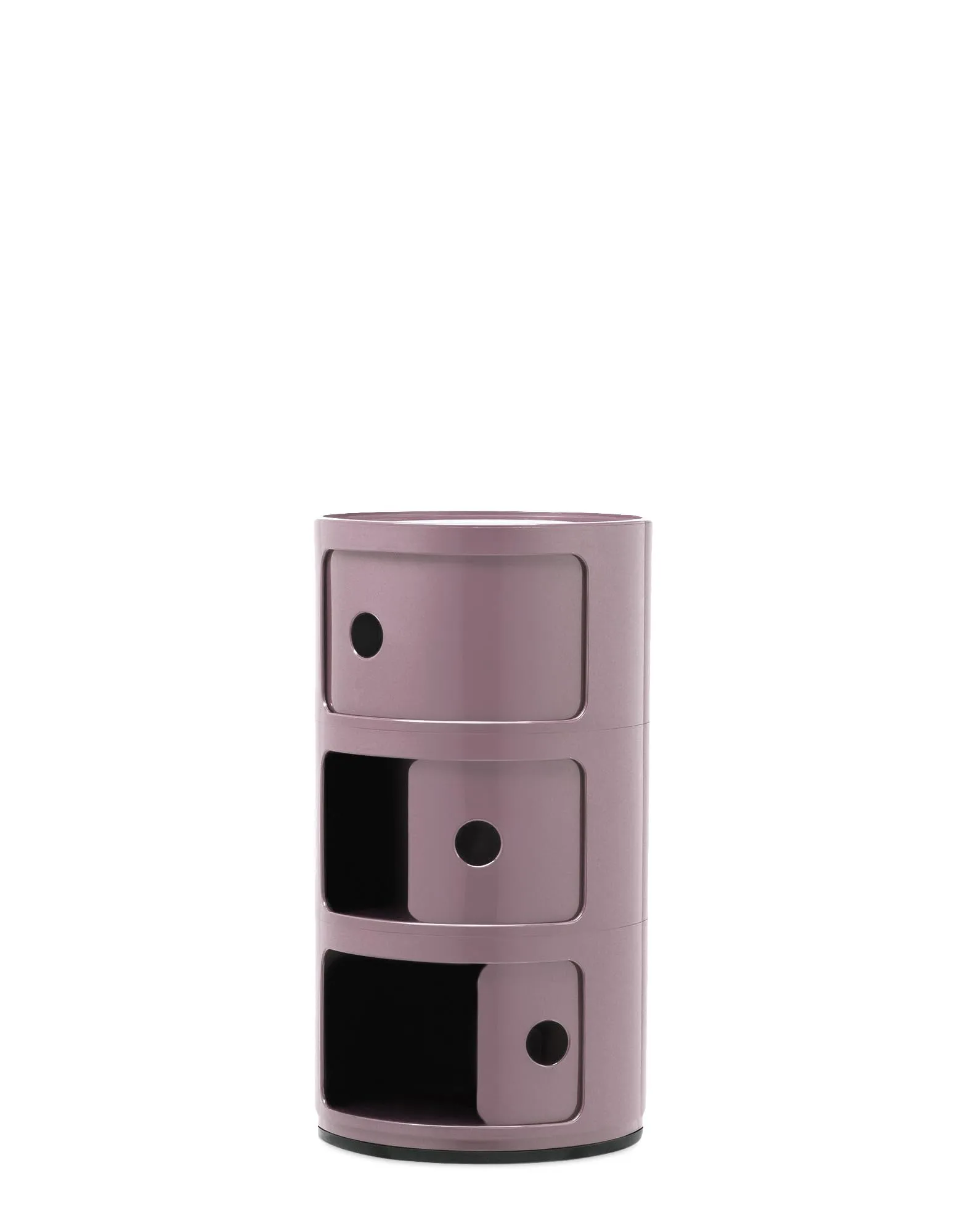 Kartell Componibili Mobile Contenitore 3 Elementi, Malva - immagine 3