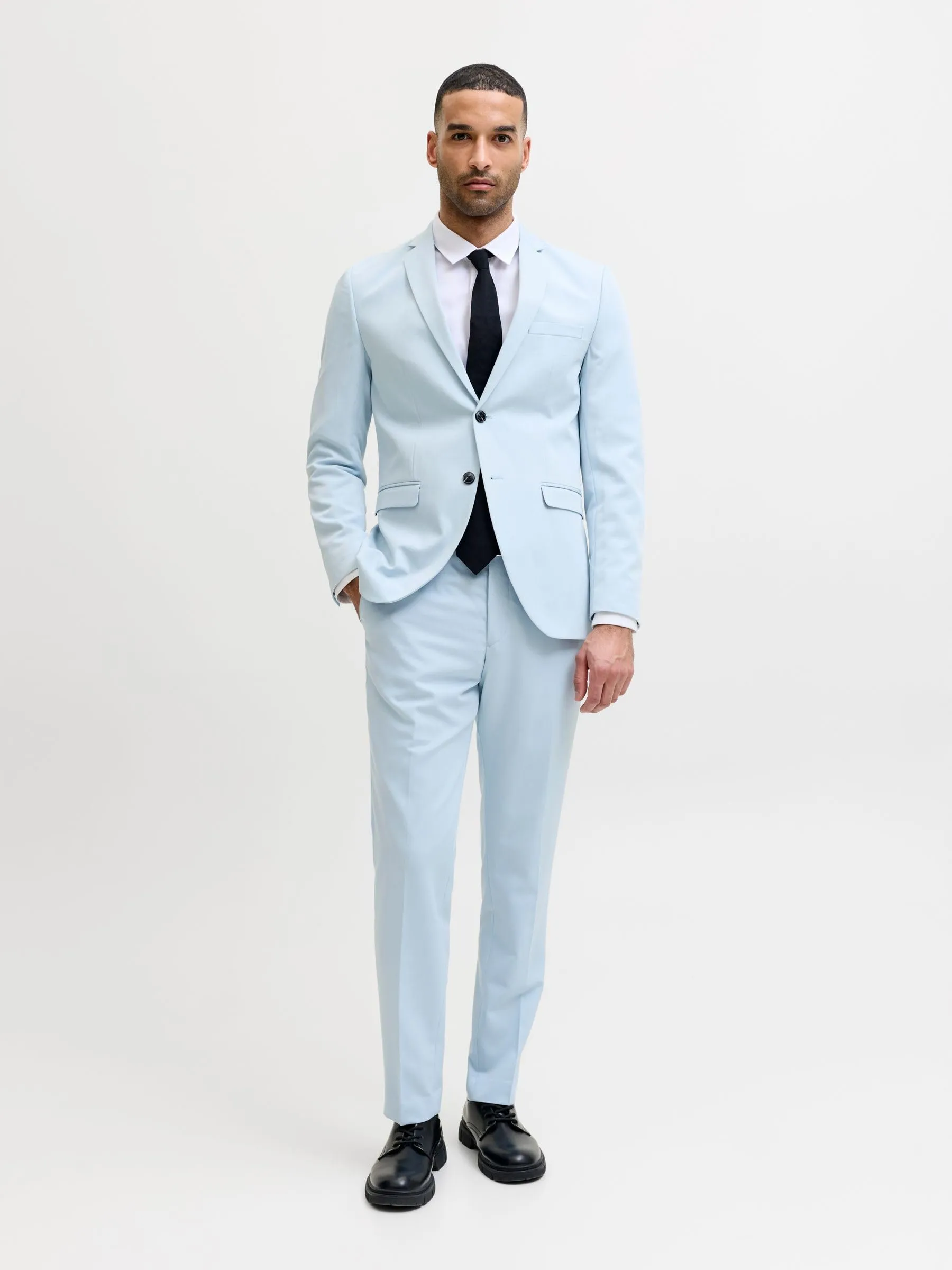 Jack & Jones Plus Size Regular Fit Suit - Chambray Blue 68 - immagine 5