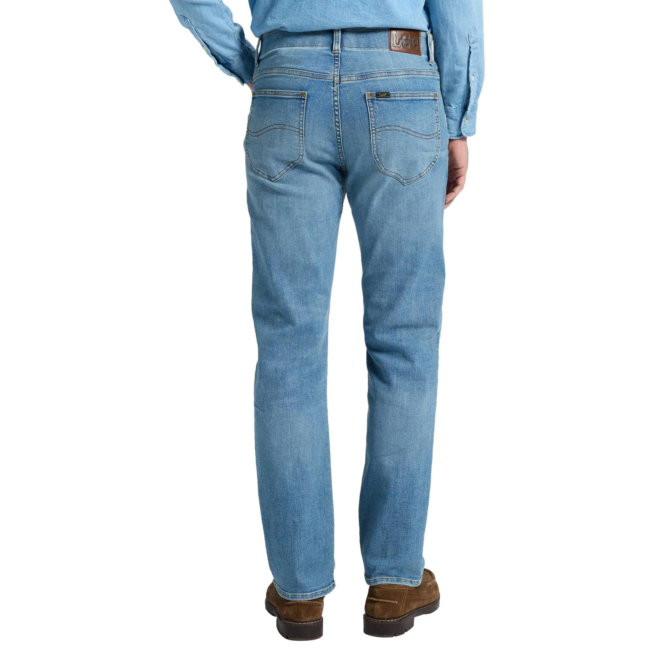 Lee Extreme Motion Regular Straight Fit Men's Jeans - August - immagine 2