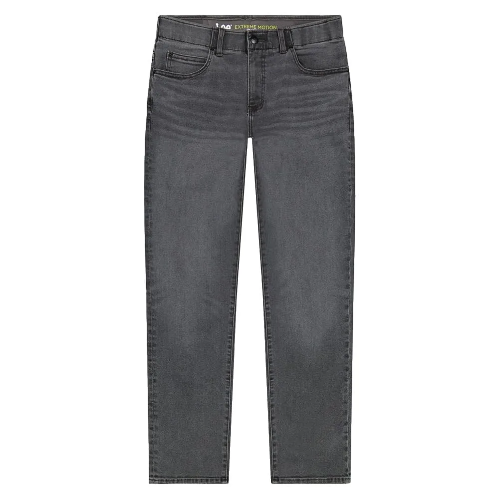 Lee Extreme Motion Regular Fit Straight Leg Jeans - Notorious - immagine 3