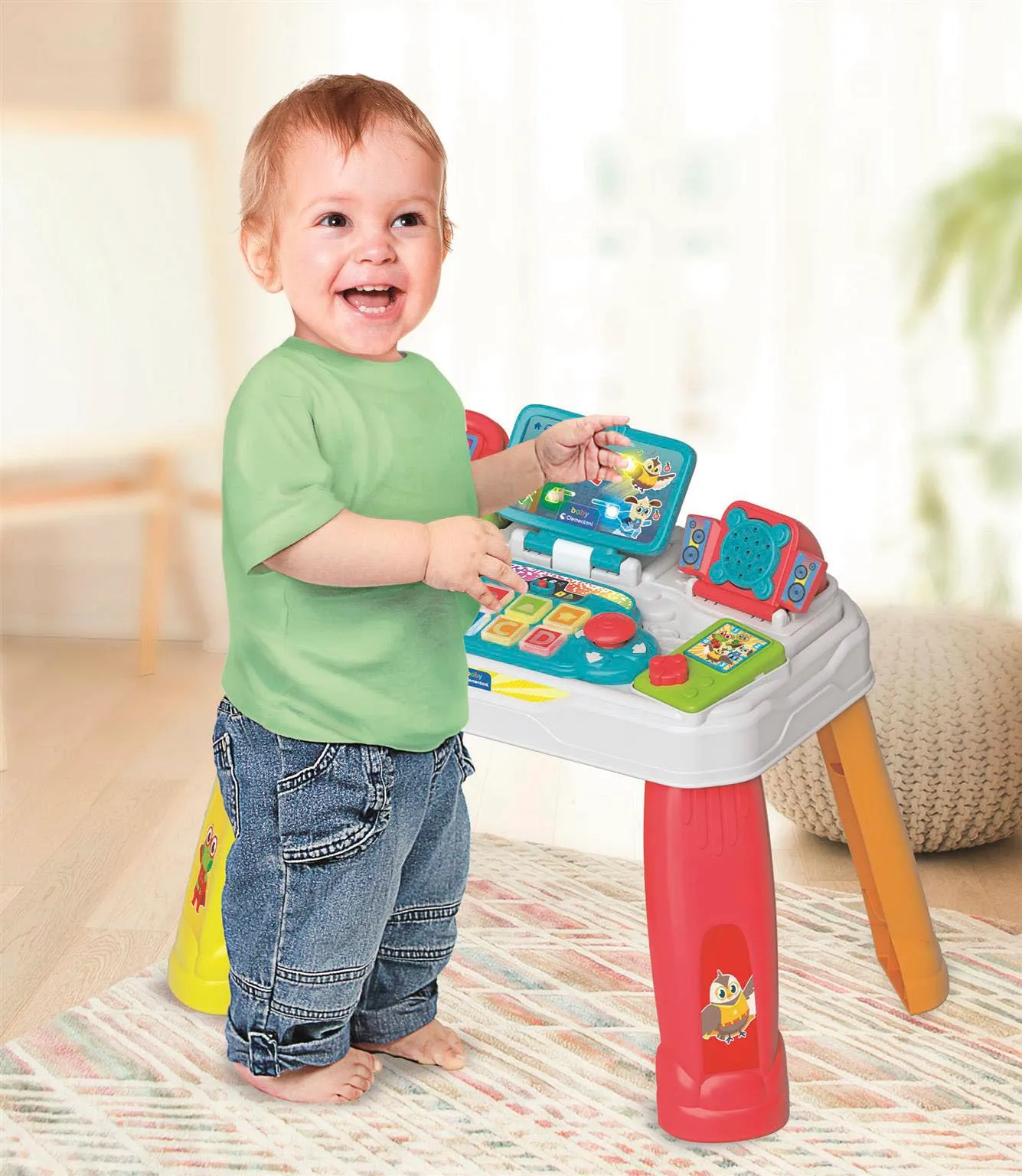 Clementoni Baby Gamer Activity Table, Gaming Station for Children 12-36 Months, 17547 - immagine 2