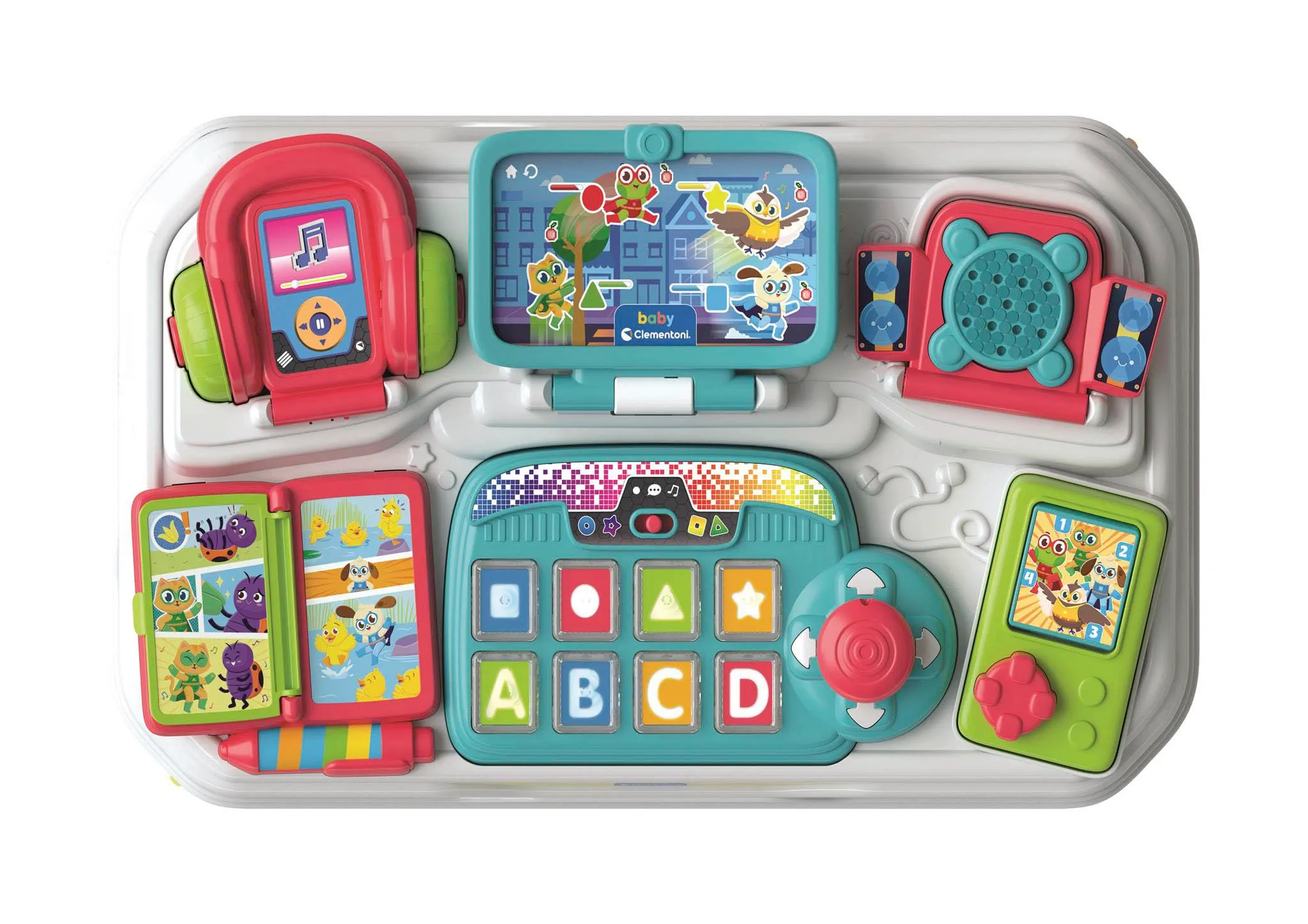 Clementoni Baby Gamer Activity Table, Gaming Station for Children 12-36 Months, 17547 - immagine 4