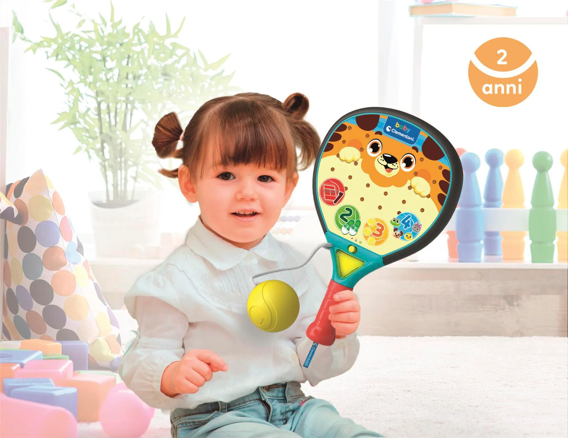 Clementoni Baby Smash Racchetta da Padel Interattiva 17548 - immagine 8