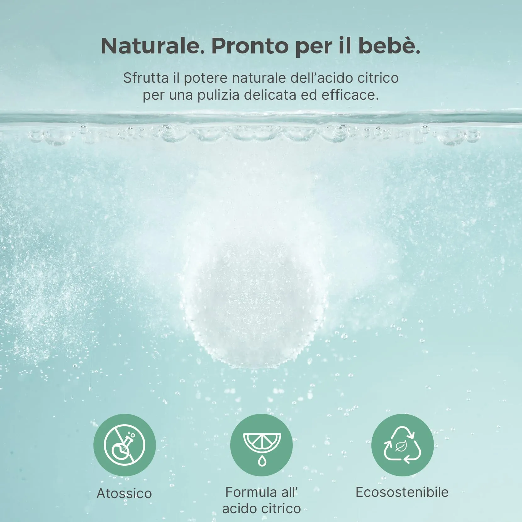 Momcozy KleanPal Pro Pastiglie Disincrostanti per Sterilizzatori, 30 Compresse - immagine 3